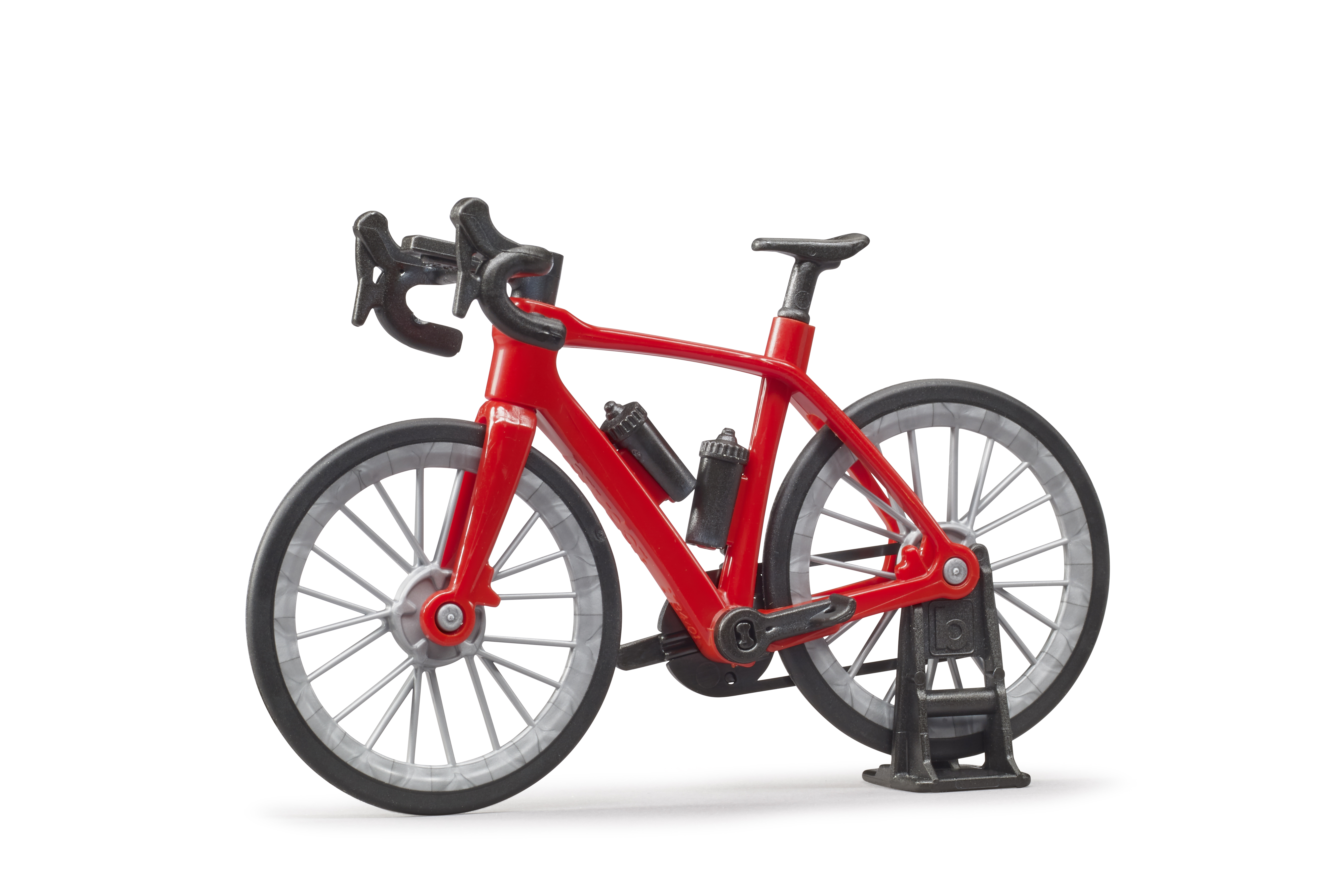 bworld Rennrad mit Radfahrer