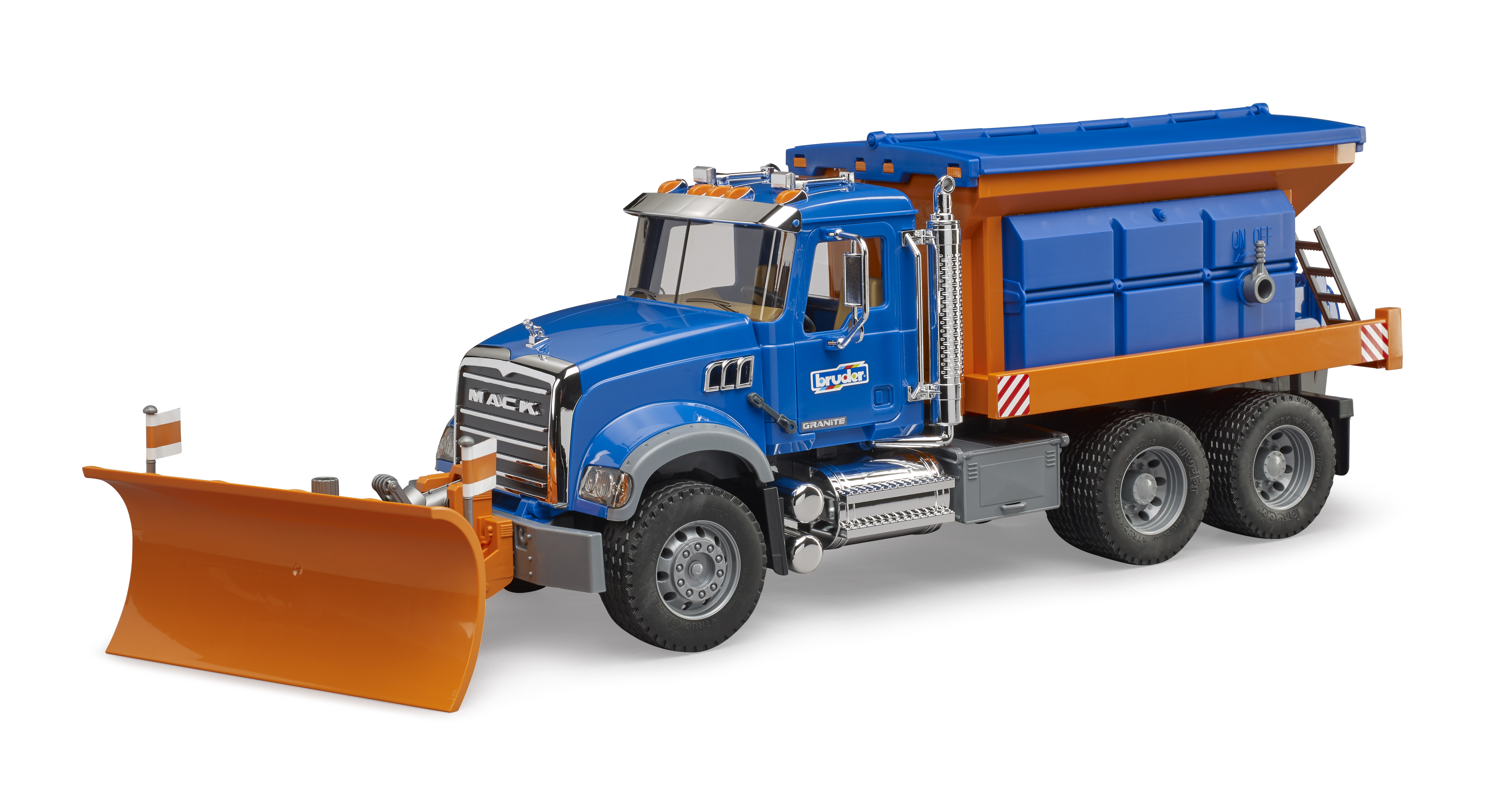 MACK Granite Winterdienst mit Räumschild