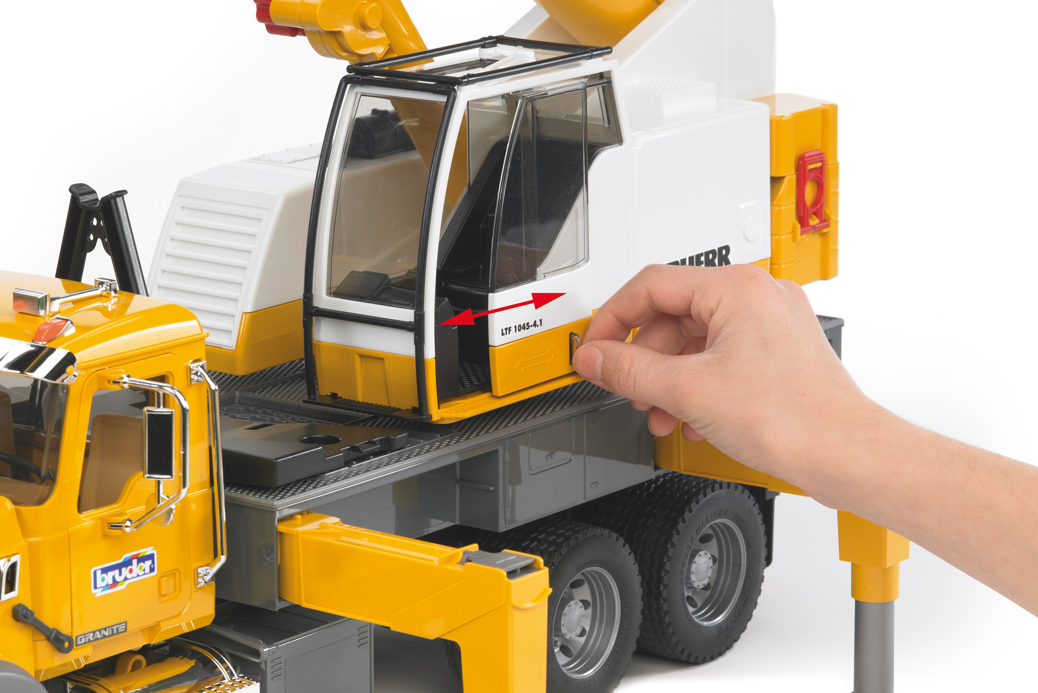 MACK Granite Liebherr Kran-LKW
