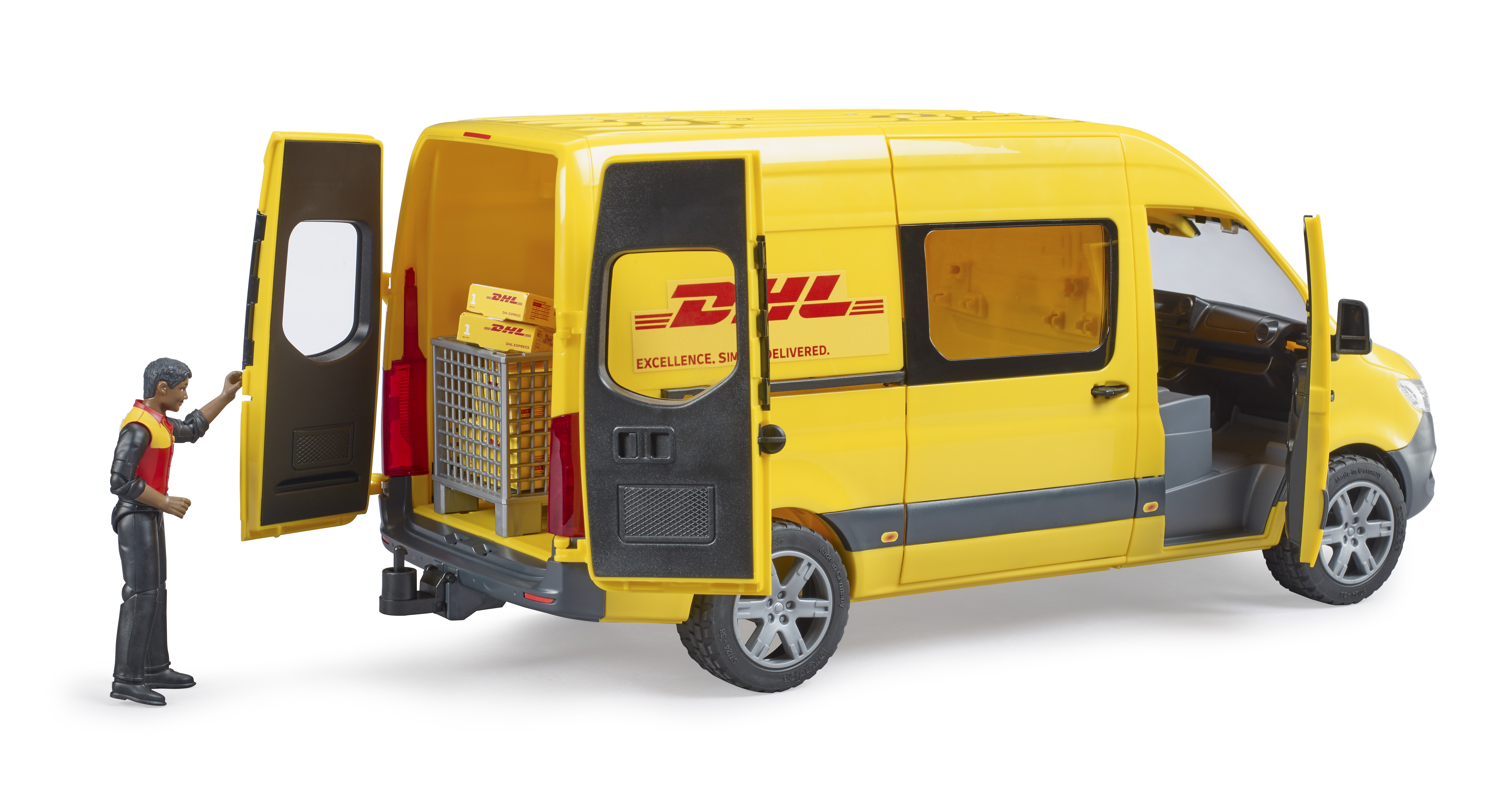 MB Sprinter DHL mit Fahrer