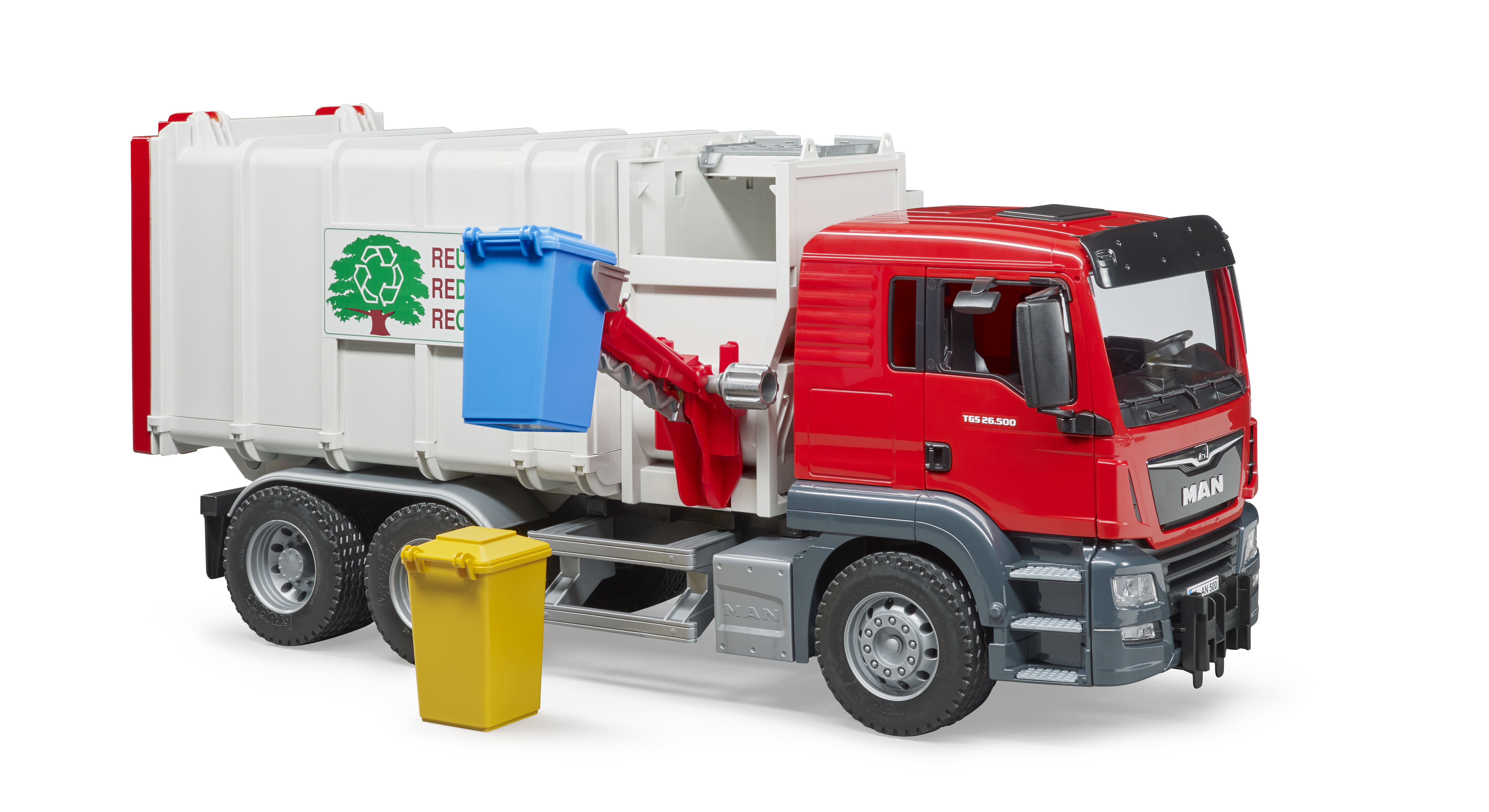 Camion dei rifiuti MAN TGS a carico laterale Camion dei rifiuti MAN TGS a carico laterale