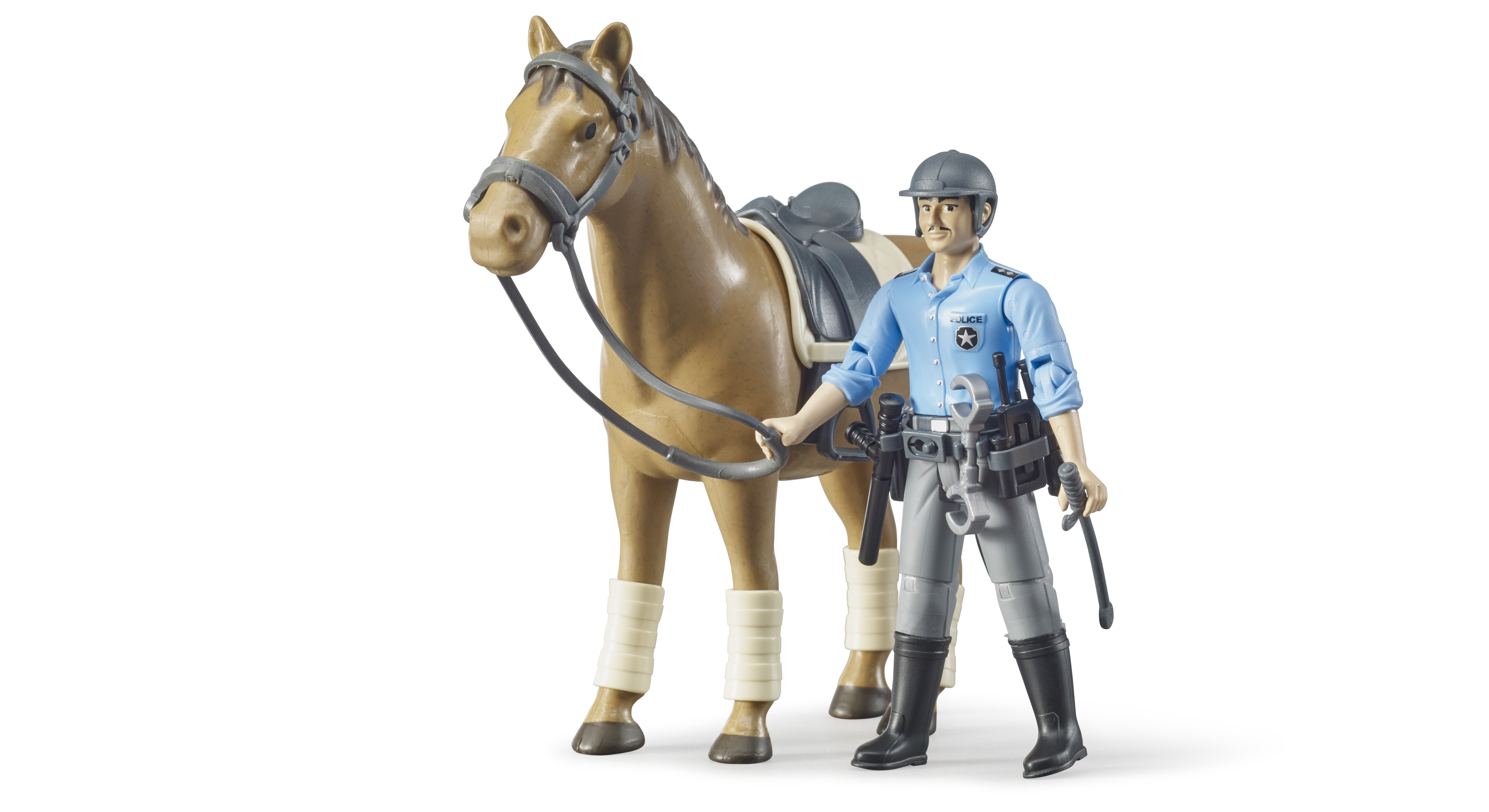 bworld berittener Polizist