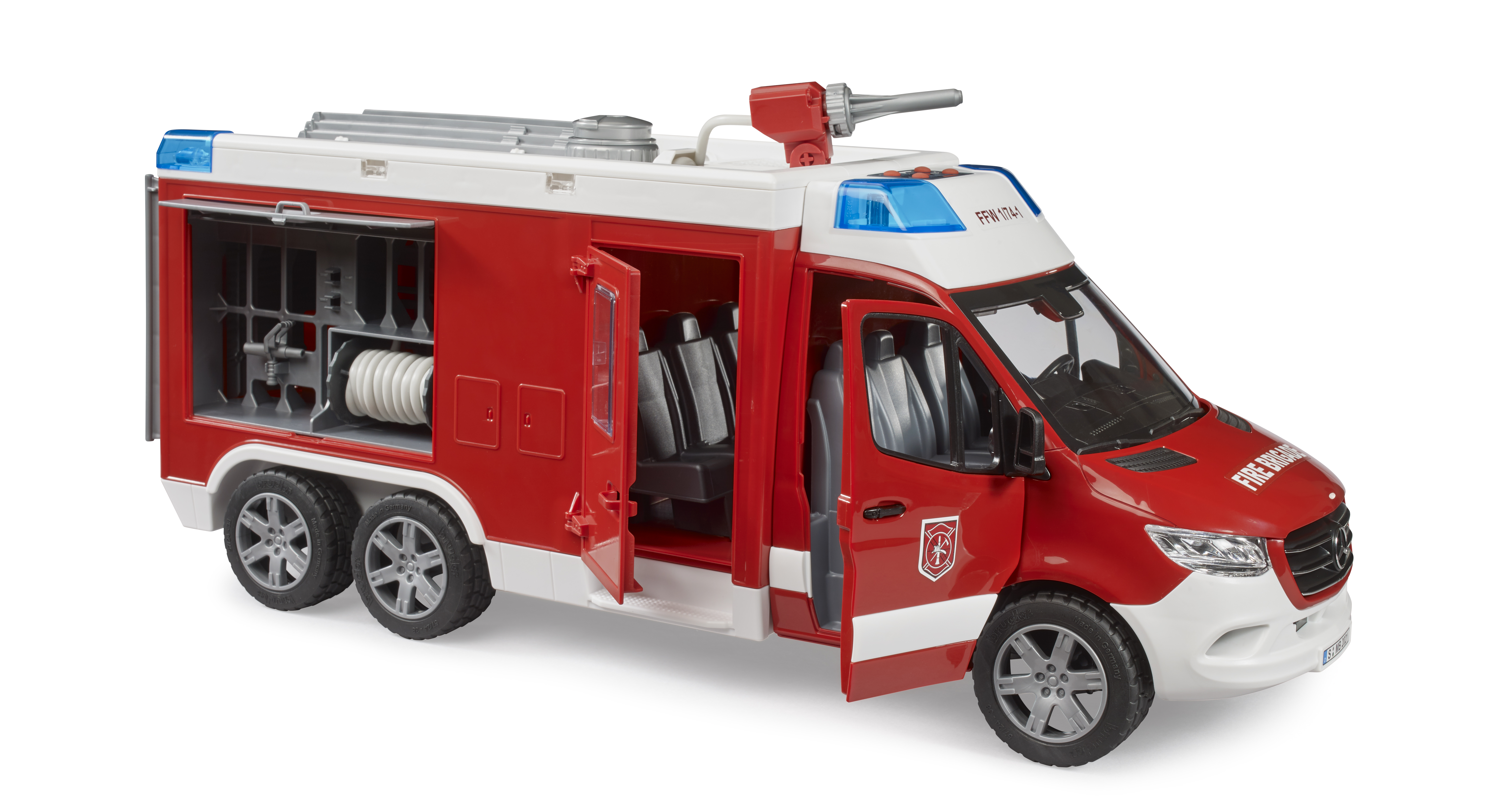 MB Sprinter Feuerwehrrüstwagen mit Light & Sound Modul MB Sprinter Feuerwehrrüstwagen mit Light & Sound Modul