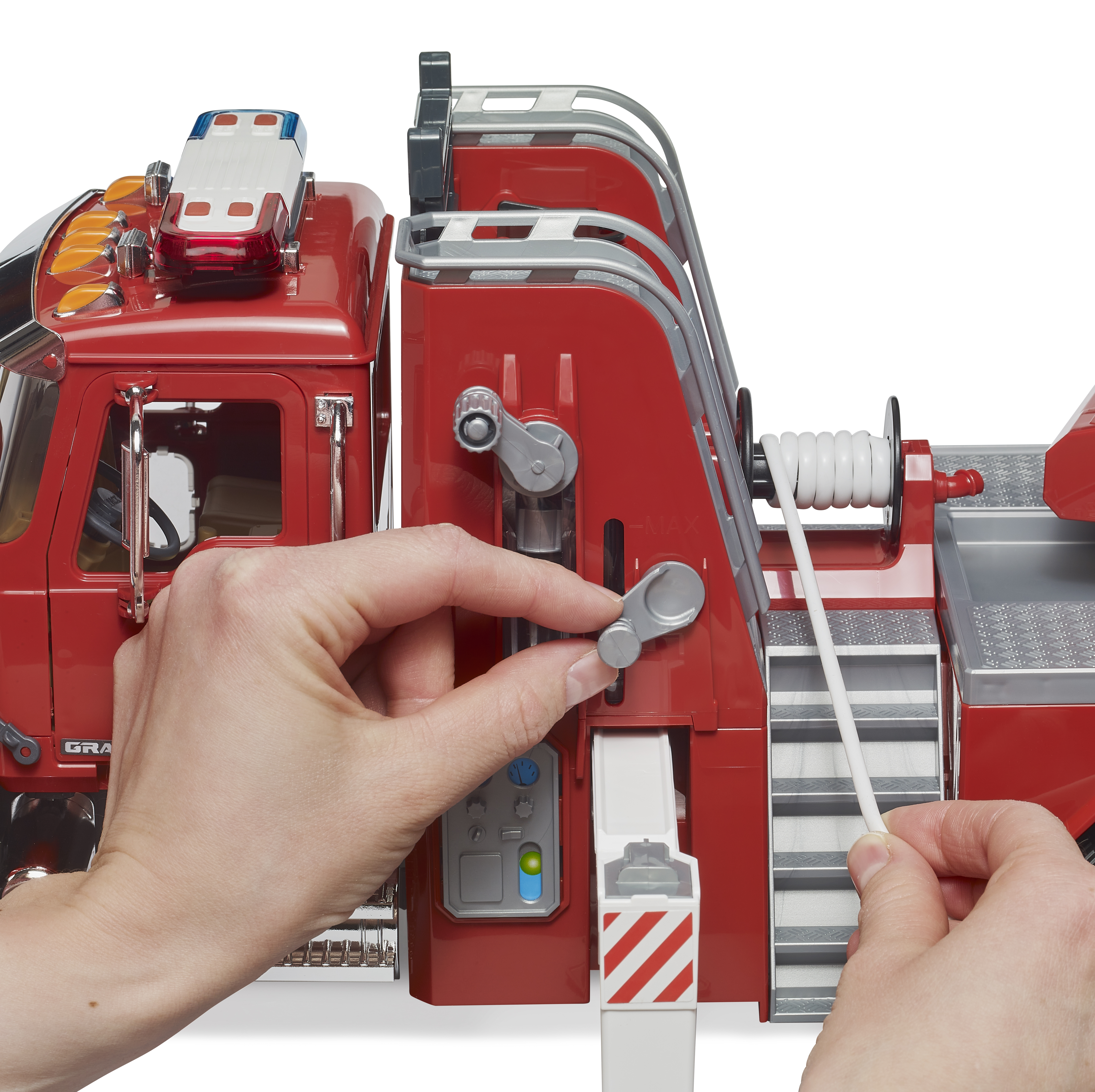 MACK Granite fire engine with water pump