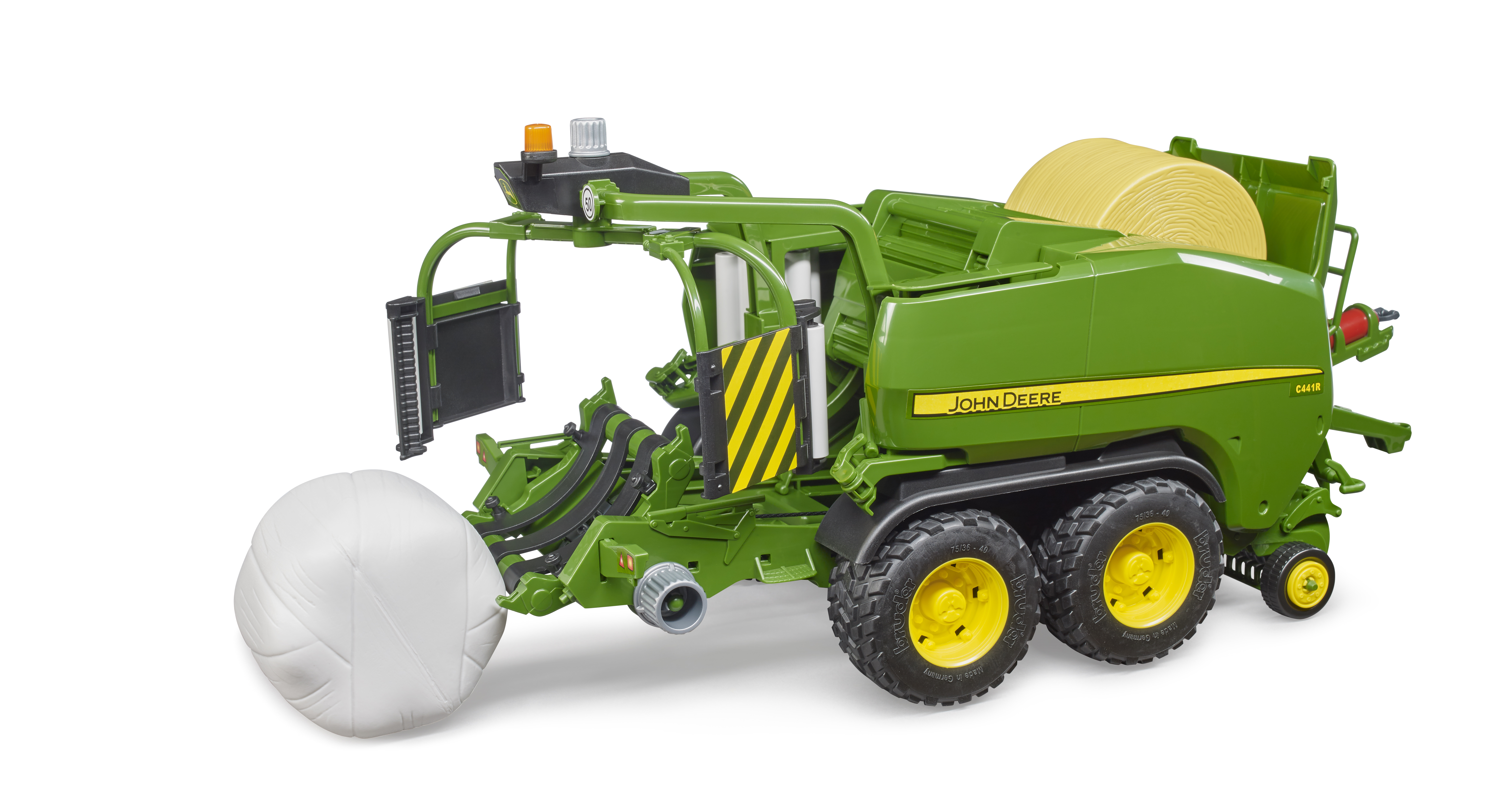 Pressa con avvolgitore rotoballe John Deere C441R Pressa con avvolgitore rotoballe John Deere C441R