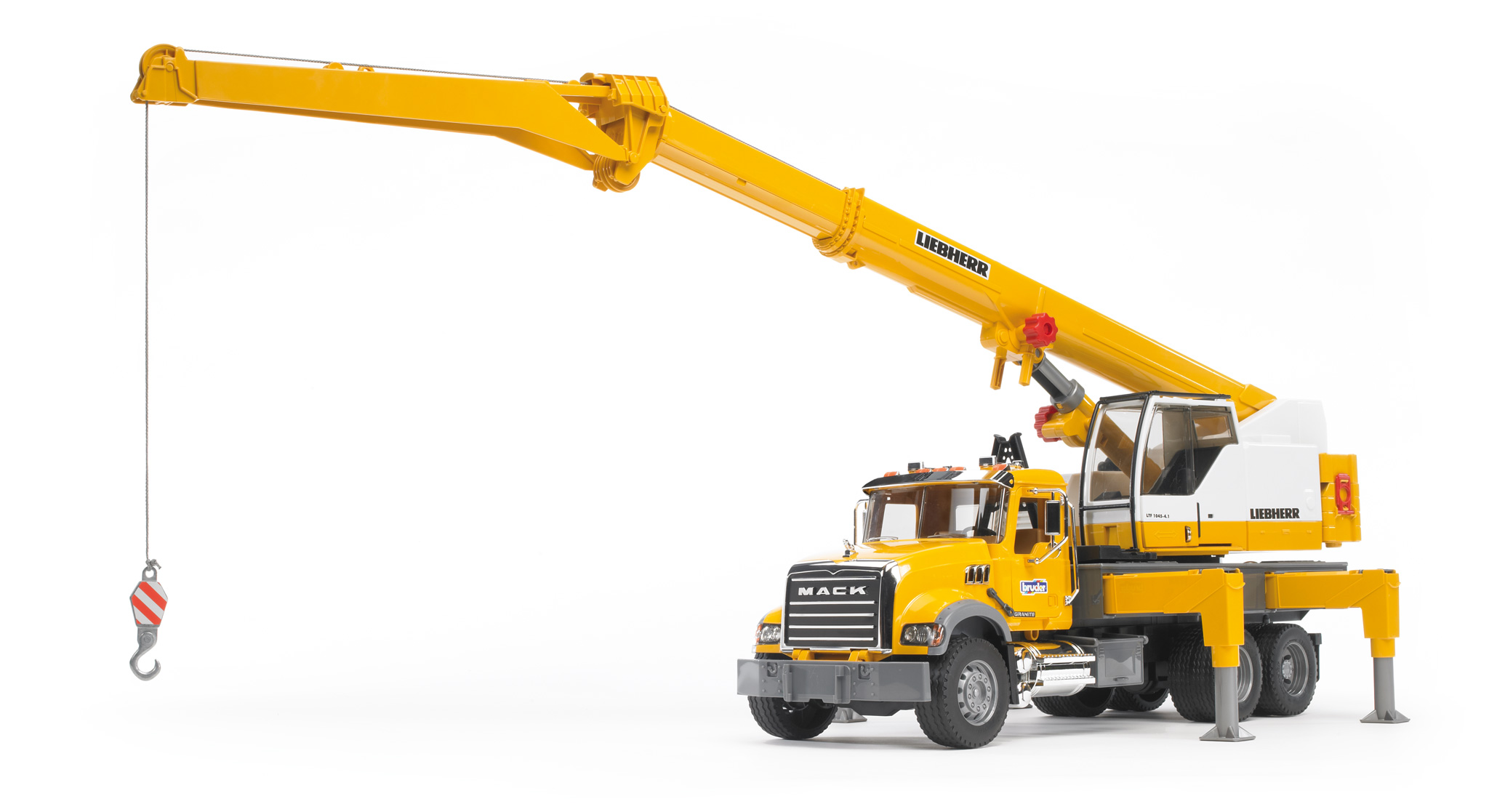 MACK Granite Liebherr Kran-LKW MACK Granite Liebherr Kran-LKW