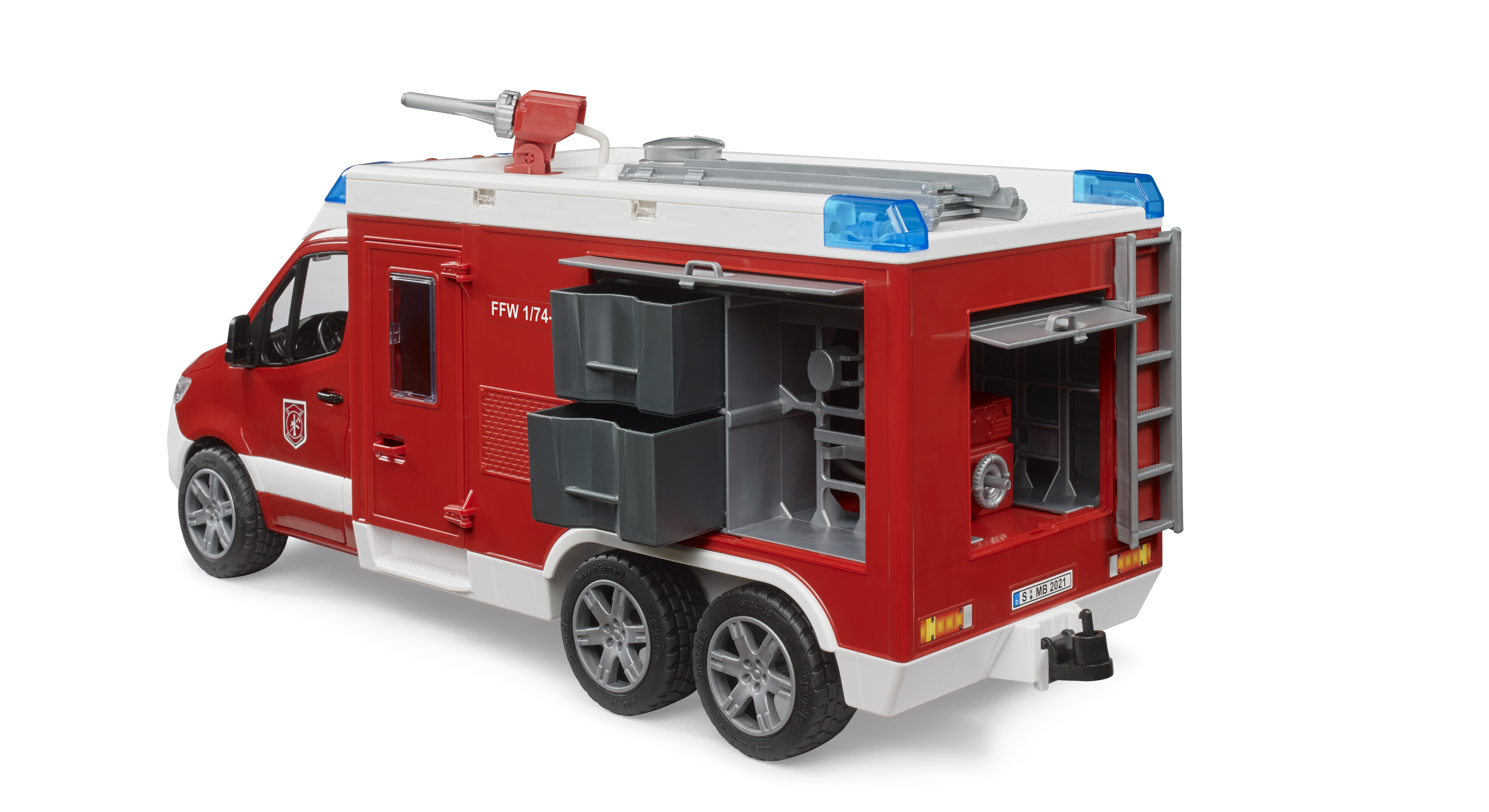 MB Sprinter Feuerwehrrüstwagen mit Light & Sound Modul MB Sprinter Feuerwehrrüstwagen mit Light & Sound Modul