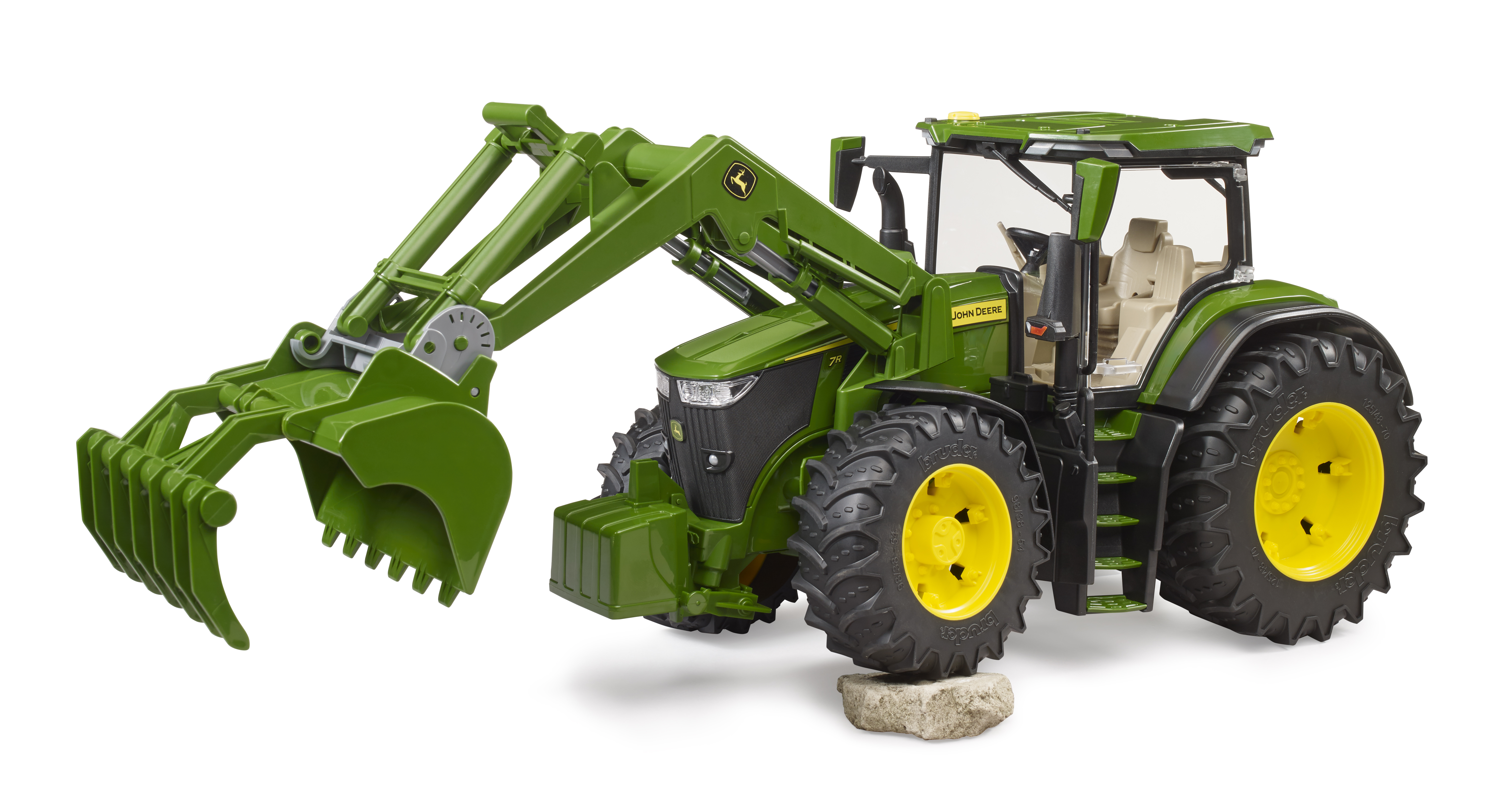 John Deere 7R con caricatrice frontale