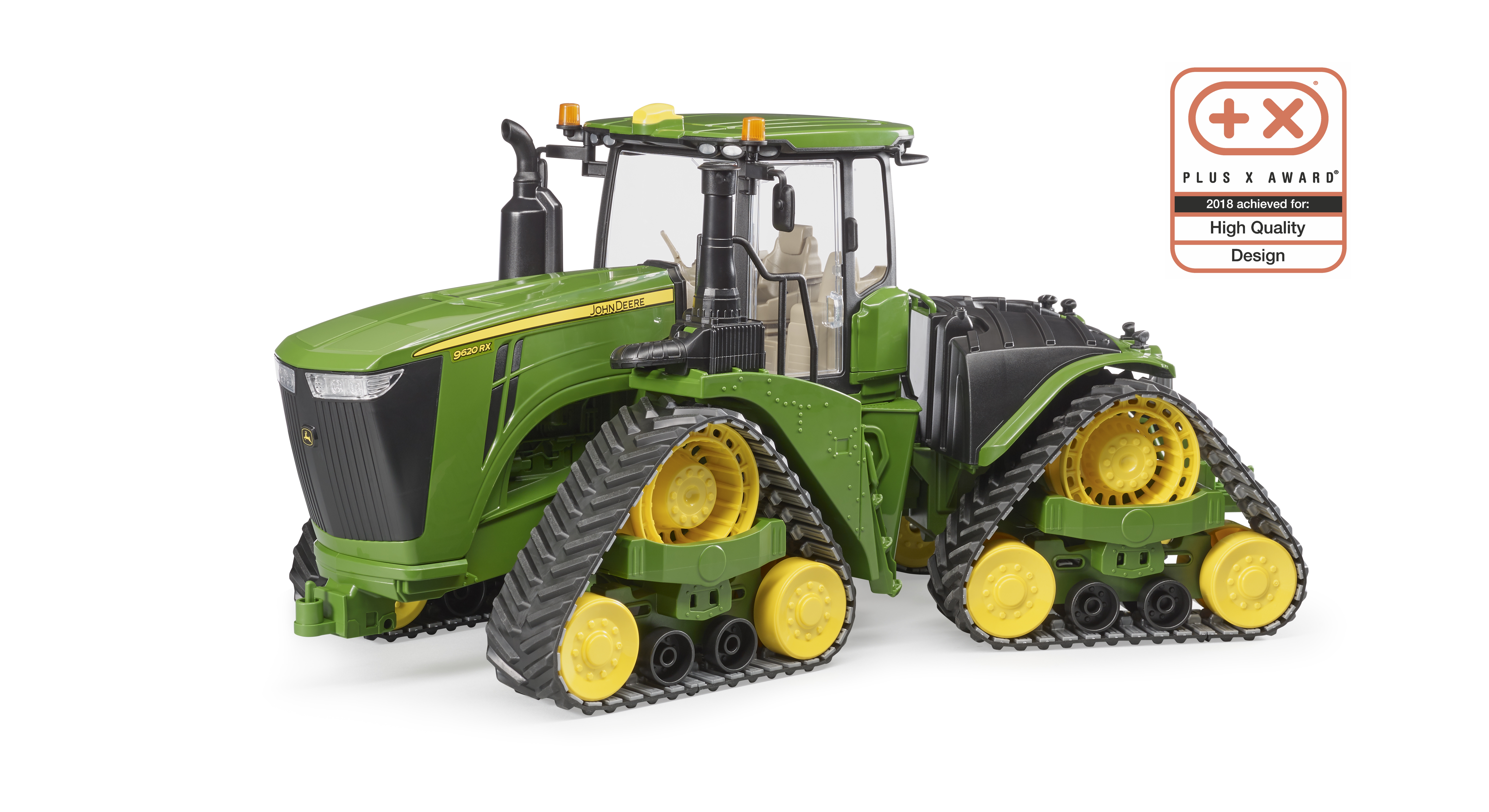 John Deere 9620RX with track belts