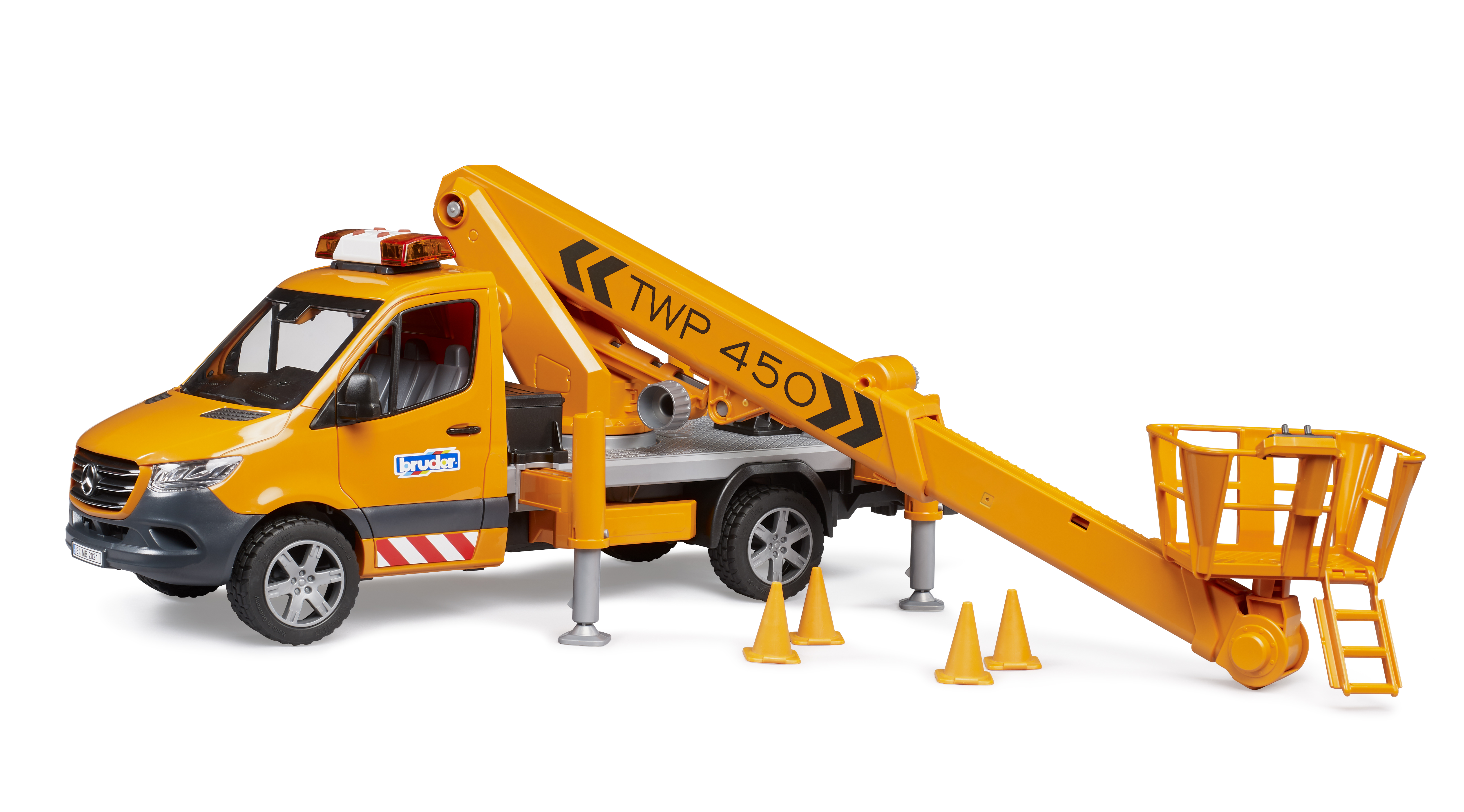 MB Sprinter con piattaforma di lavoro e modulo Light + Sound MB Sprinter con piattaforma di lavoro e modulo Light + Sound