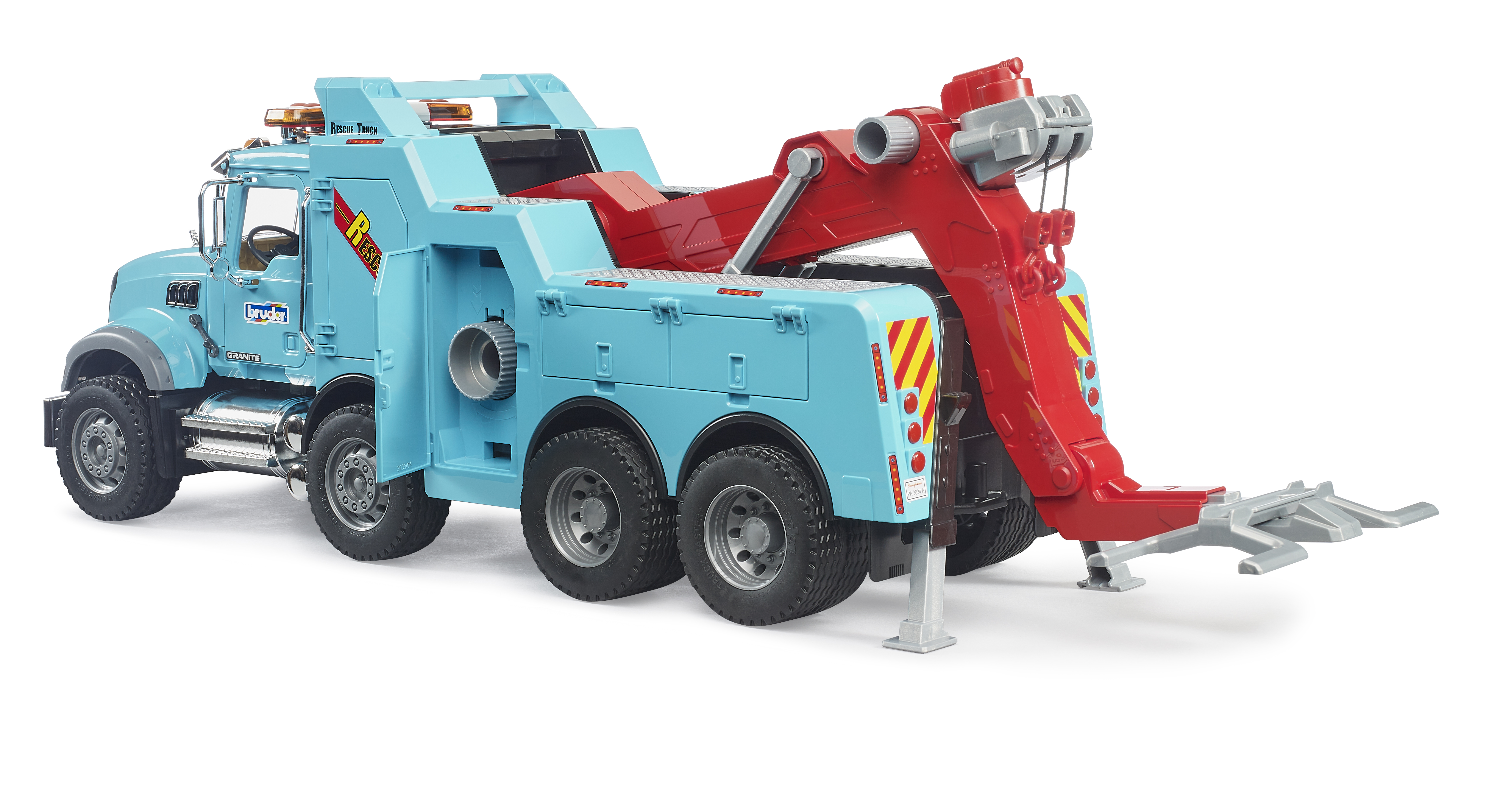 Camion di recupero e traino MACK Granite con modulo Light and Sound Camion di recupero e traino MACK Granite con modulo Light and Sound