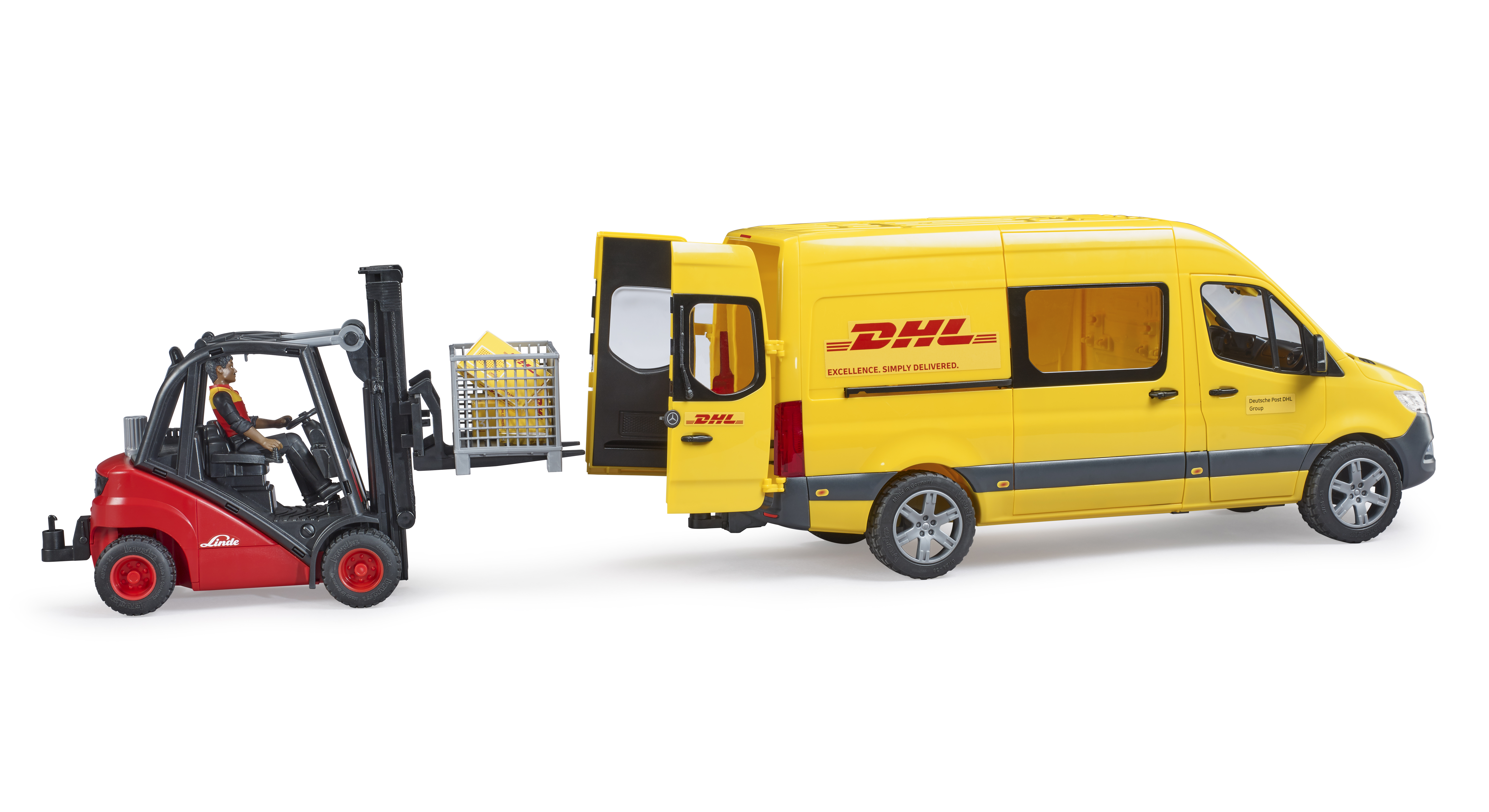 MB Sprinter DHL mit Fahrer