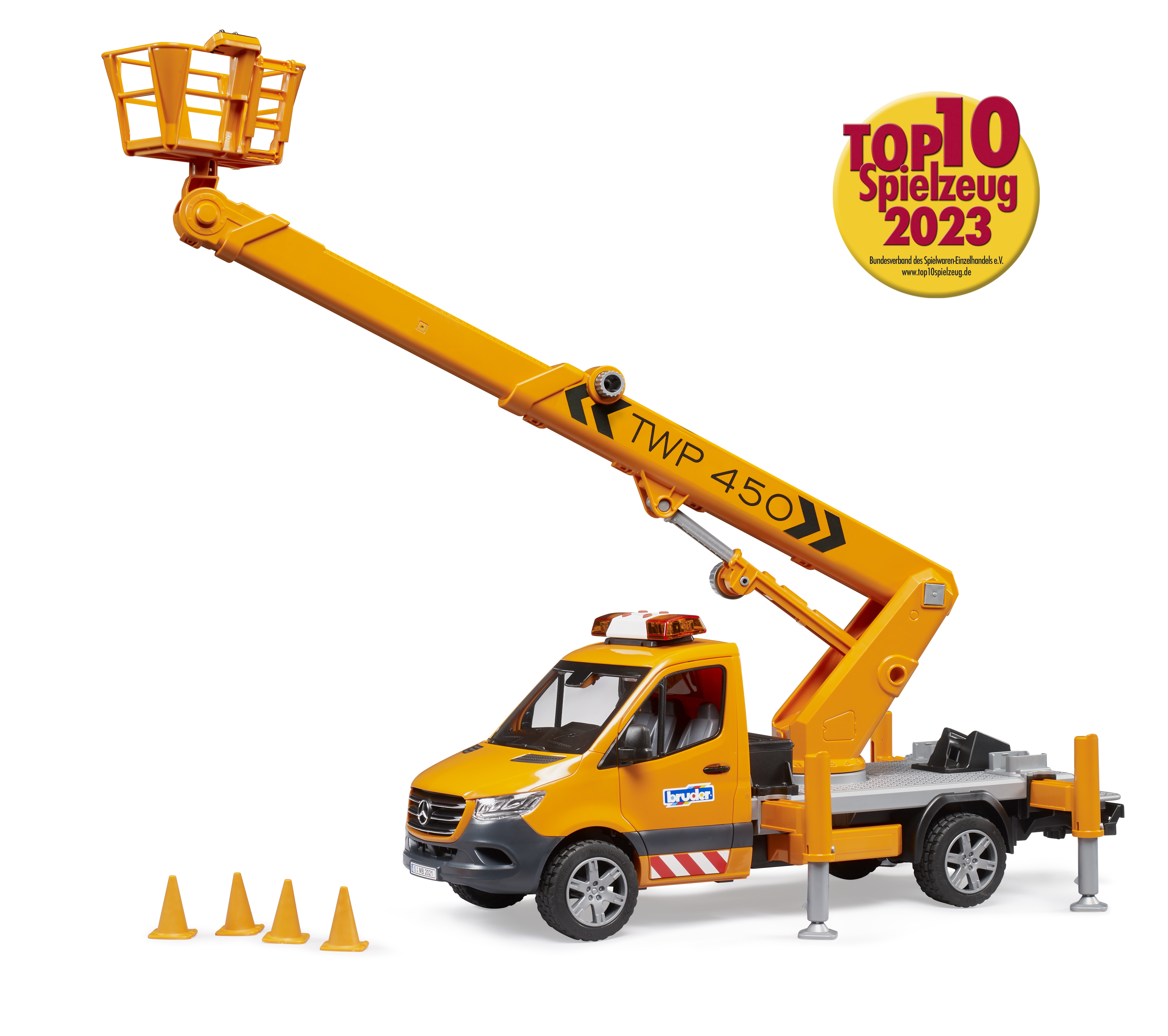 MB Sprinter avec plateforme de travail et module son + lumière