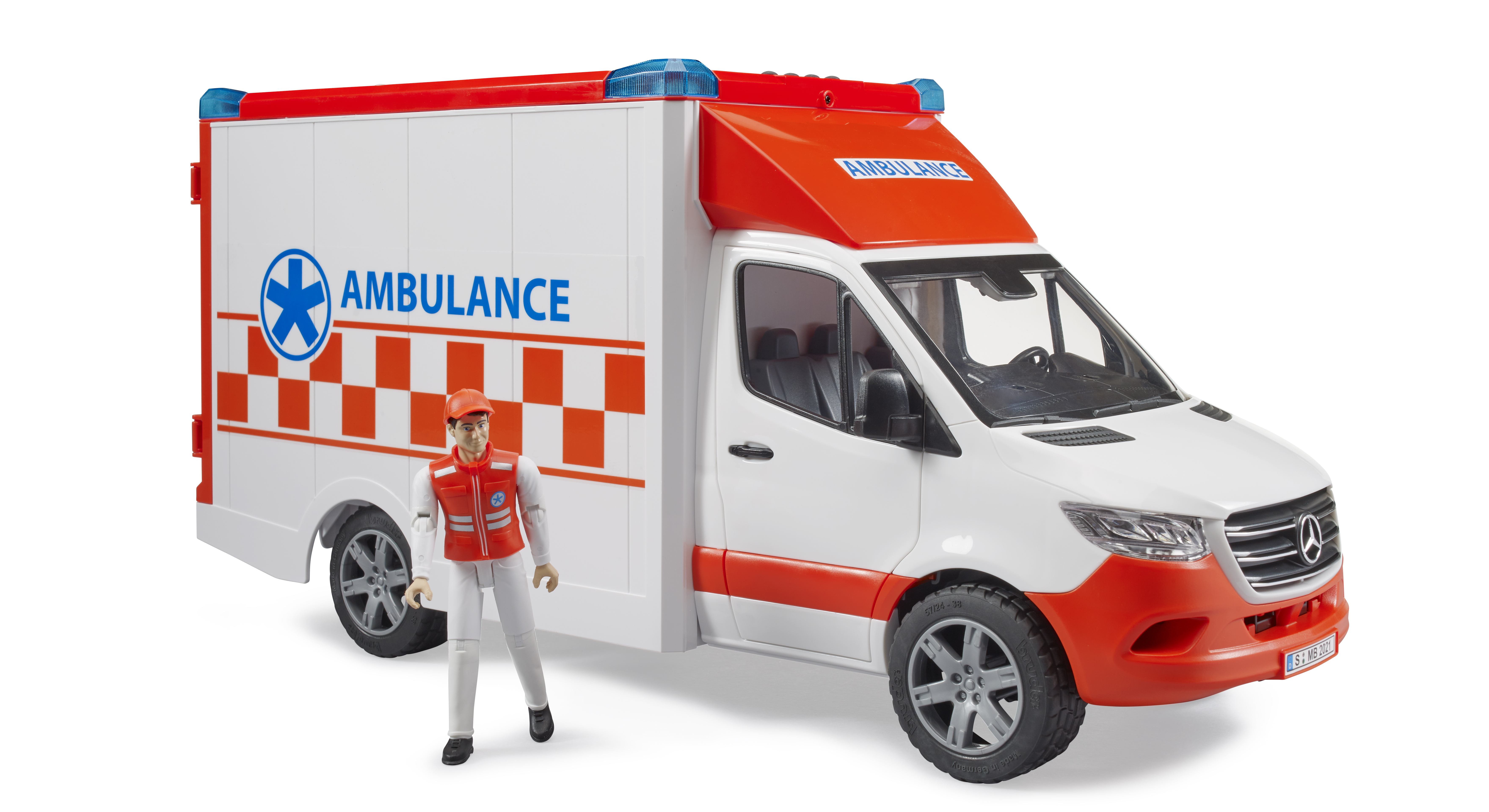 Ambulancia Sprinter MB con conductor
