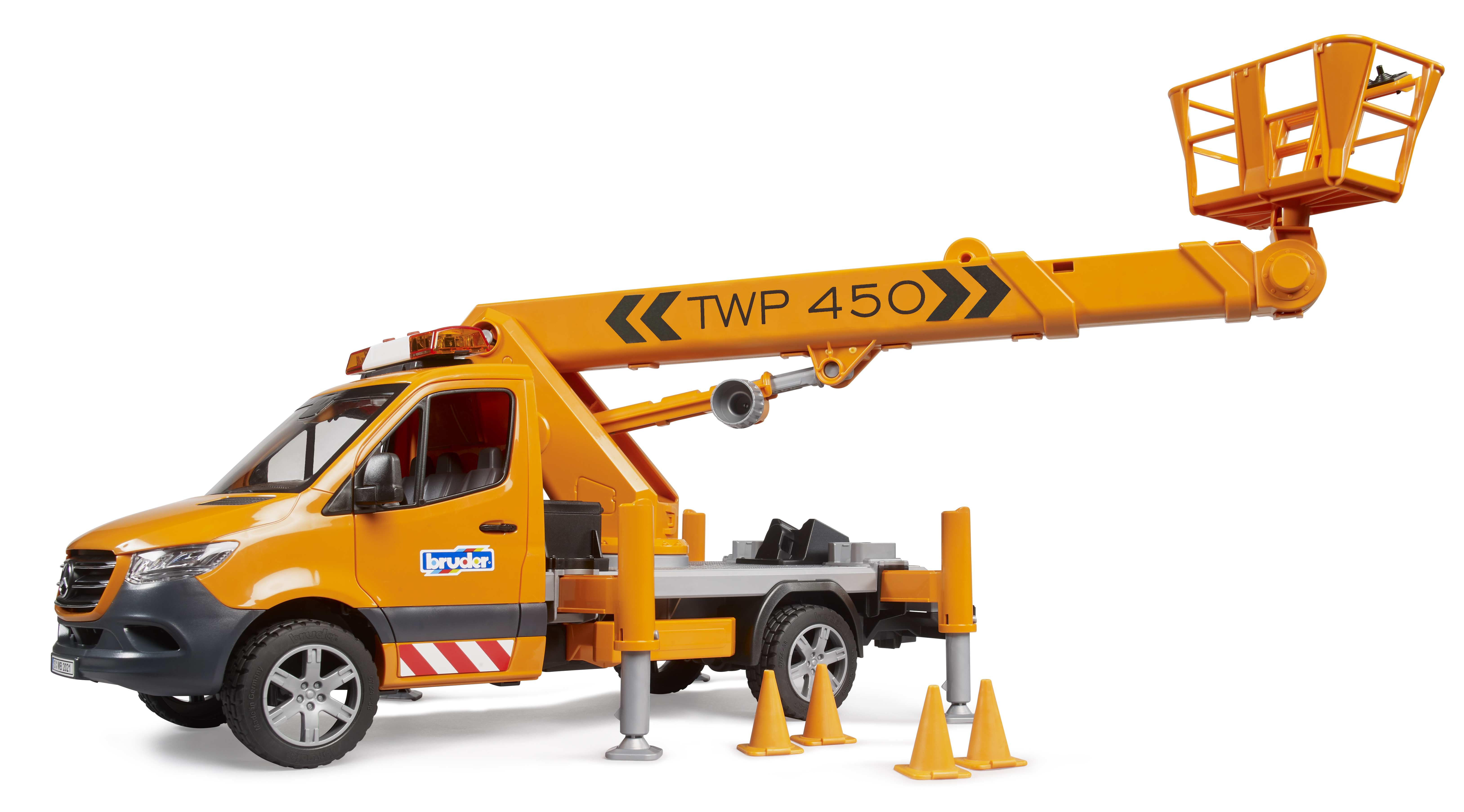 MB Sprinter Arbeitsbühne mit Light + Sound Modul
