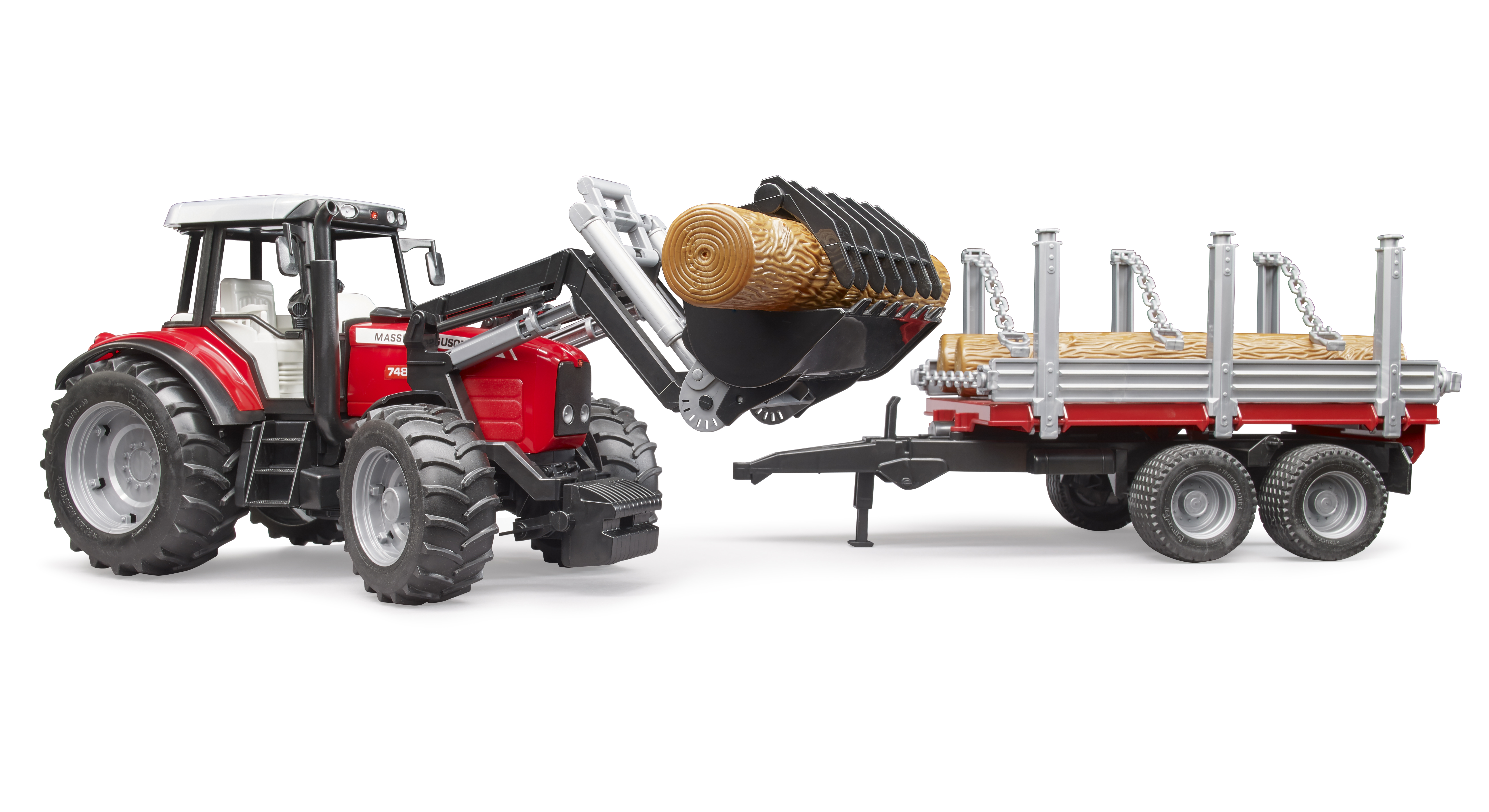 Massey Ferguson 7480 con caricatore frontale, rimo Massey Ferguson 7480 con caricatore frontale, rimo