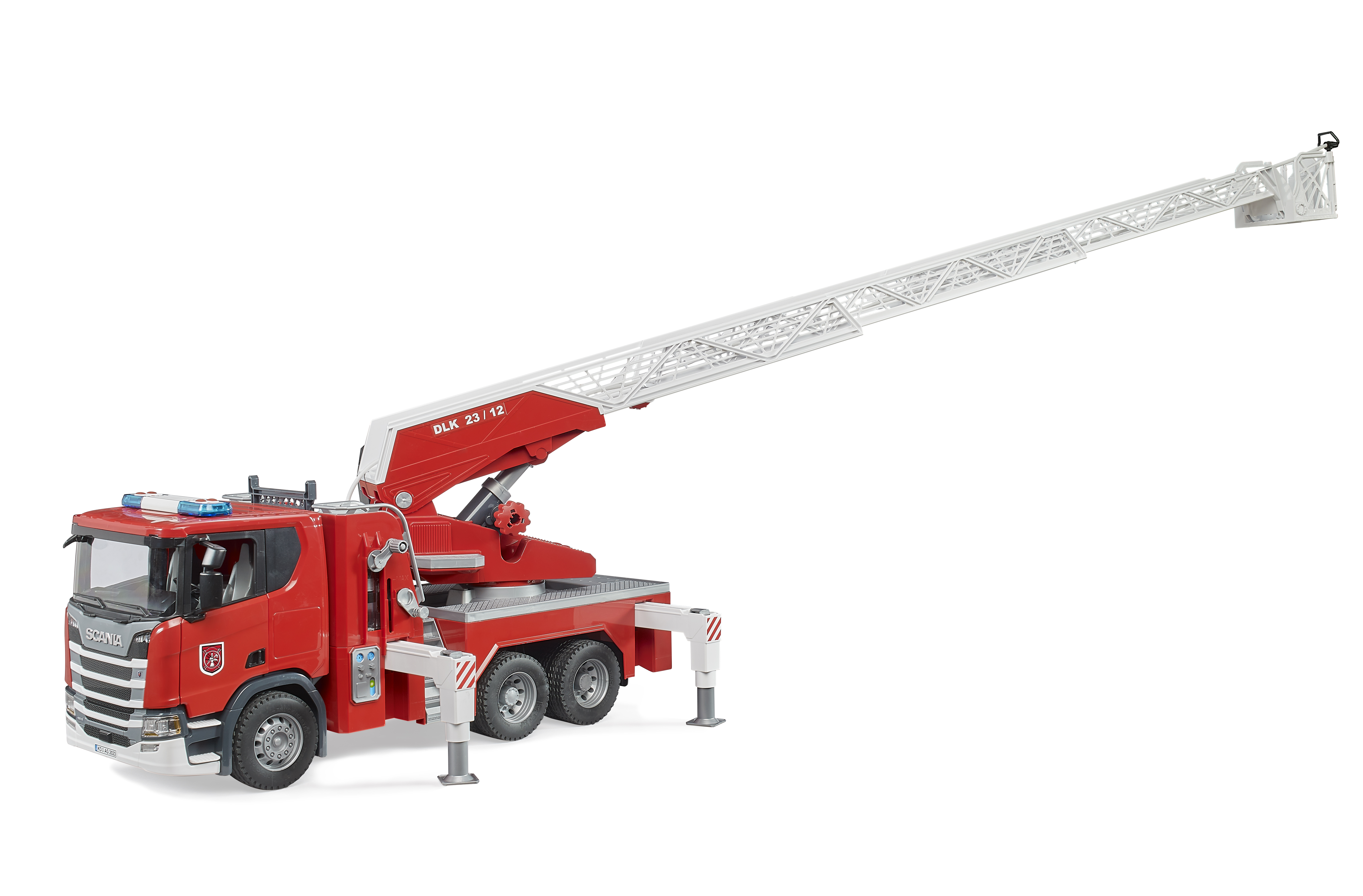 Scania Super 560R Fire engine with ladder, waterpump and Light & Sound Module