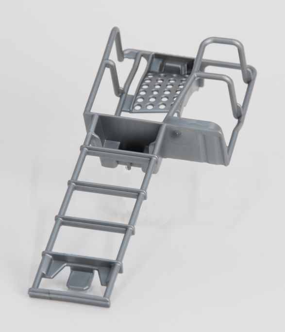43711 Ladder concrete mix truck