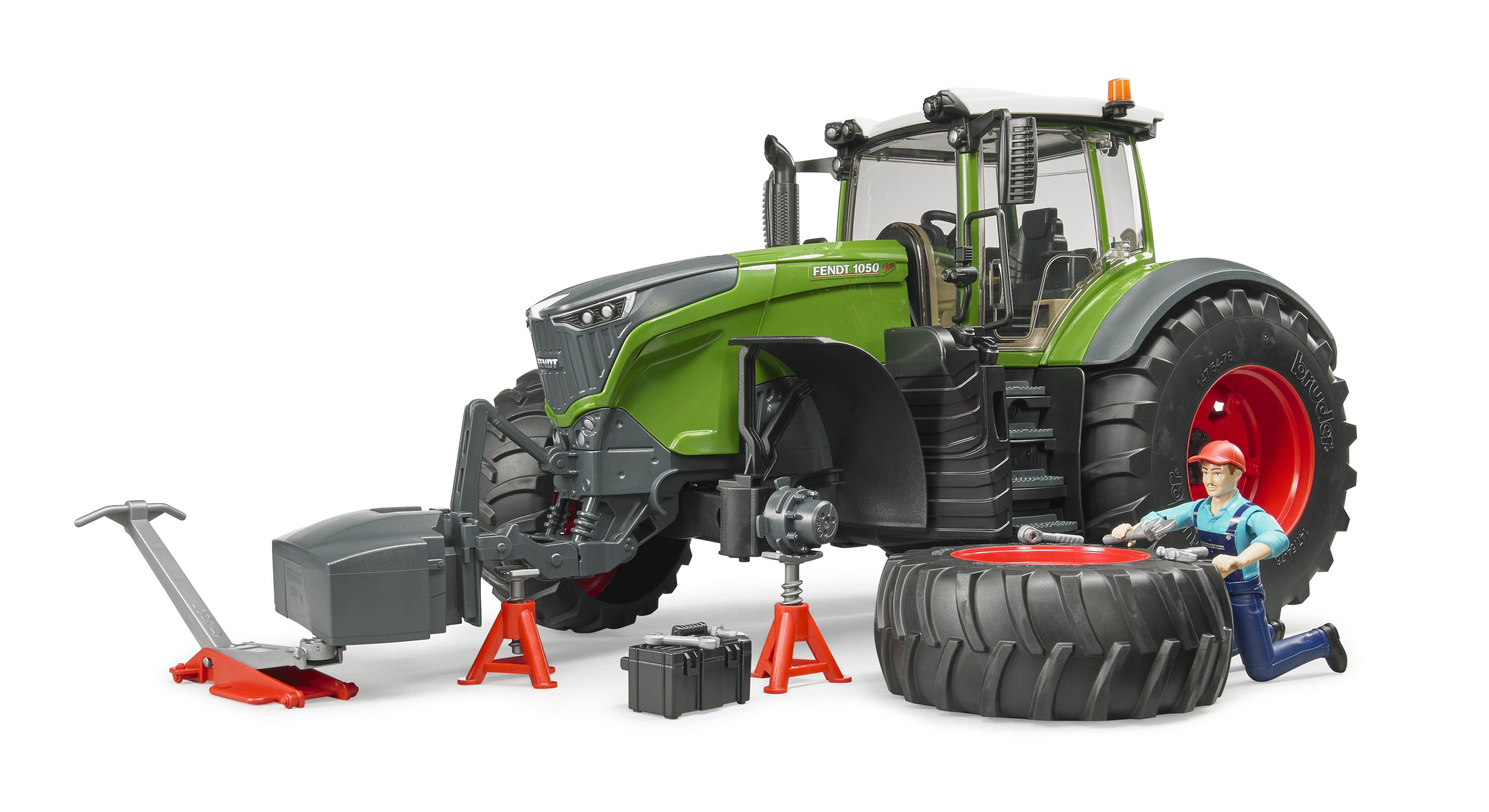 Fendt 1050 Vario mit Mechaniker und Werkstattausstattung Fendt 1050 Vario mit Mechaniker und Werkstattausstattung