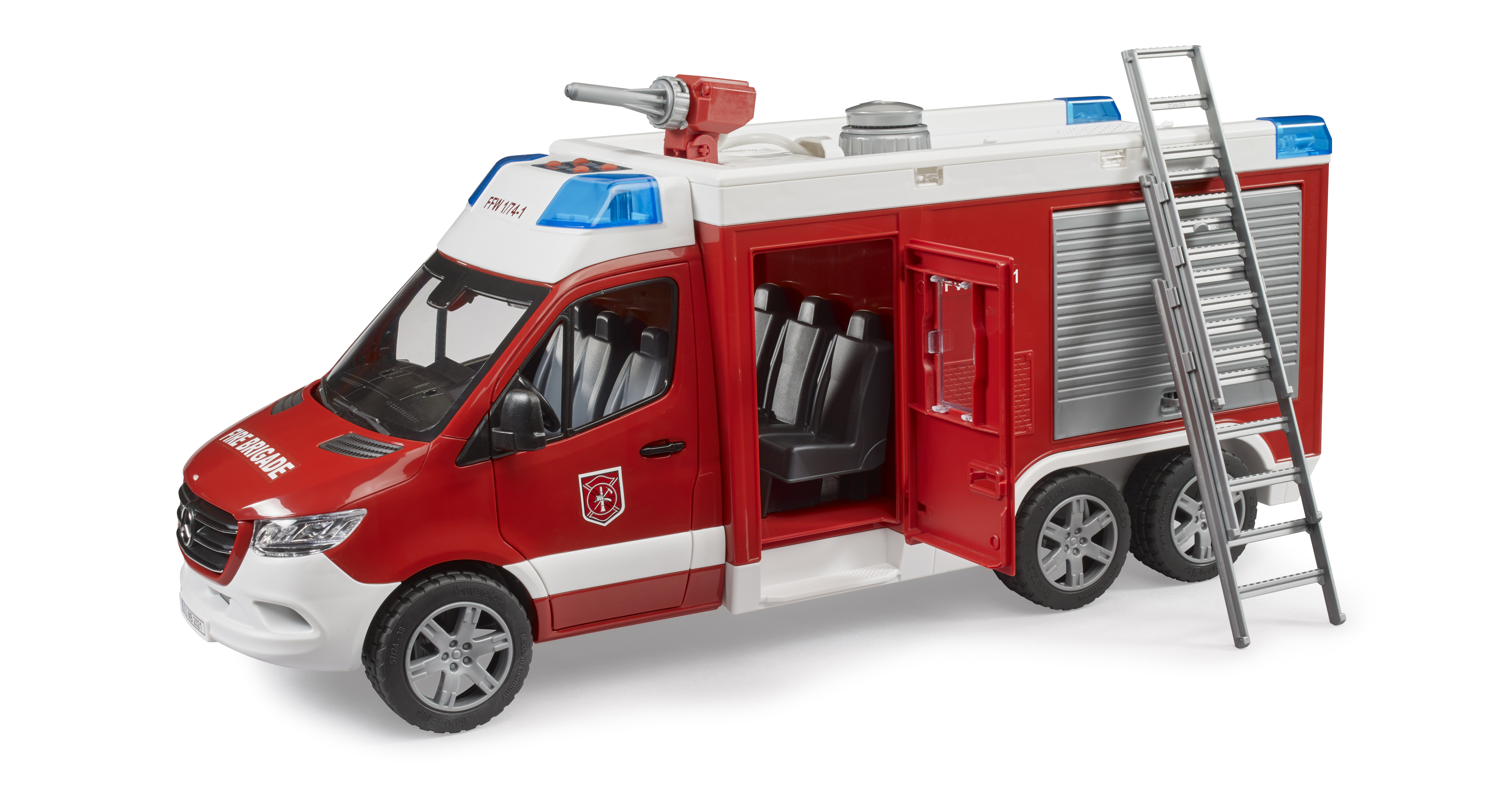 MB Sprinter Feuerwehrrüstwagen mit Light & Sound Modul MB Sprinter Feuerwehrrüstwagen mit Light & Sound Modul
