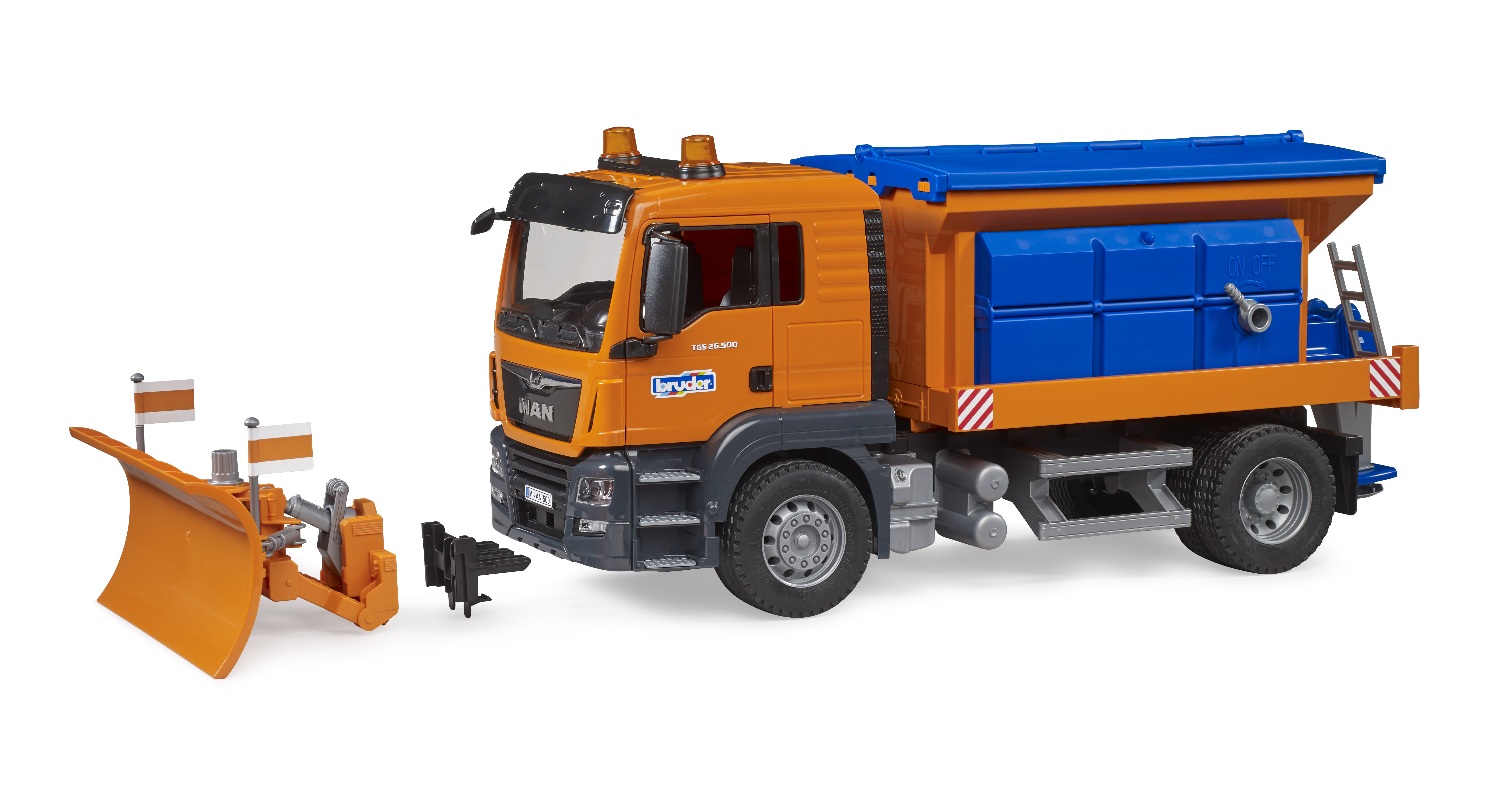 Camion spargisale MAN TGS con pala spazzaneve Camion spargisale MAN TGS con pala spazzaneve