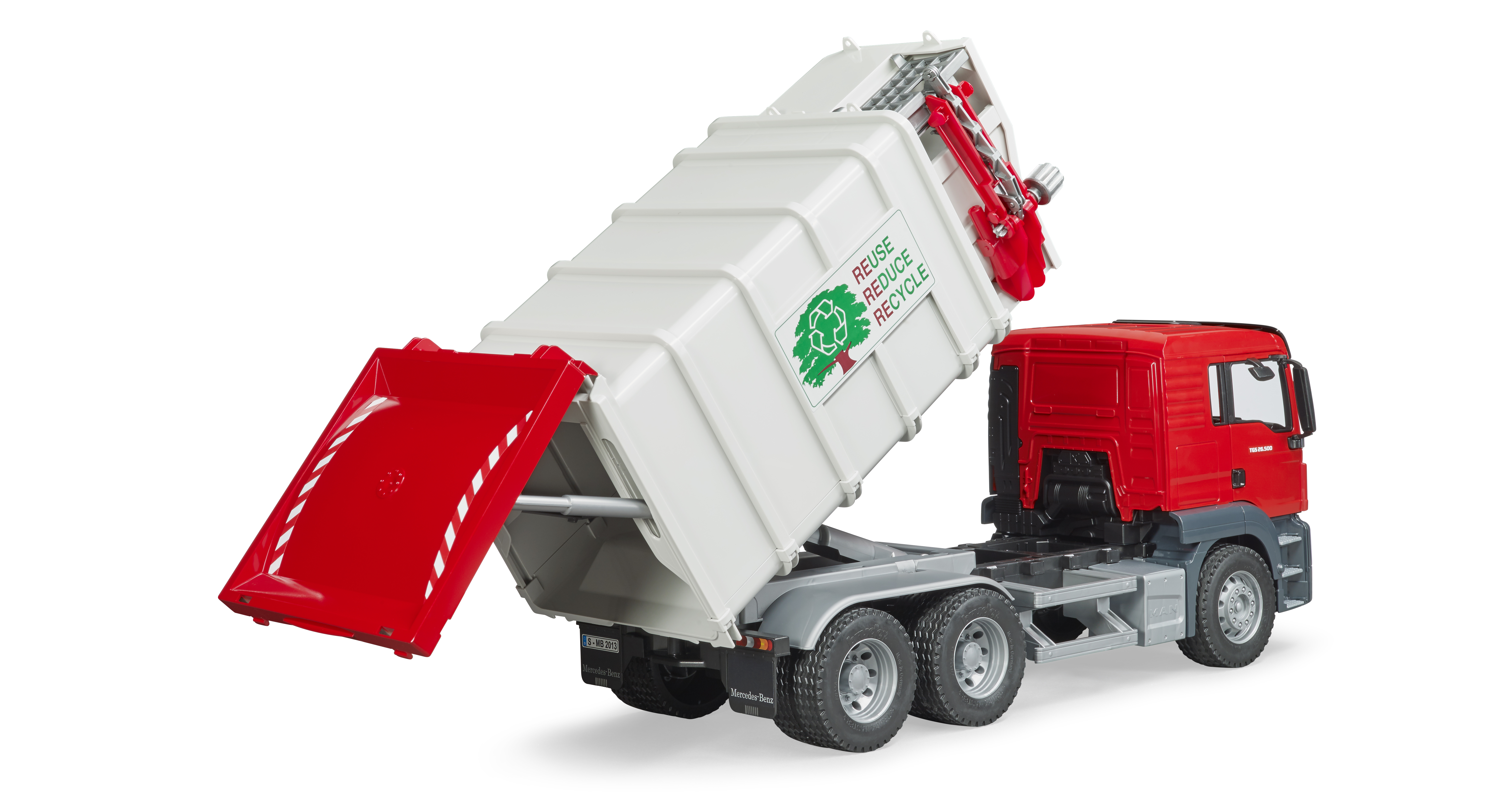 Camion dei rifiuti MAN TGS a carico laterale Camion dei rifiuti MAN TGS a carico laterale