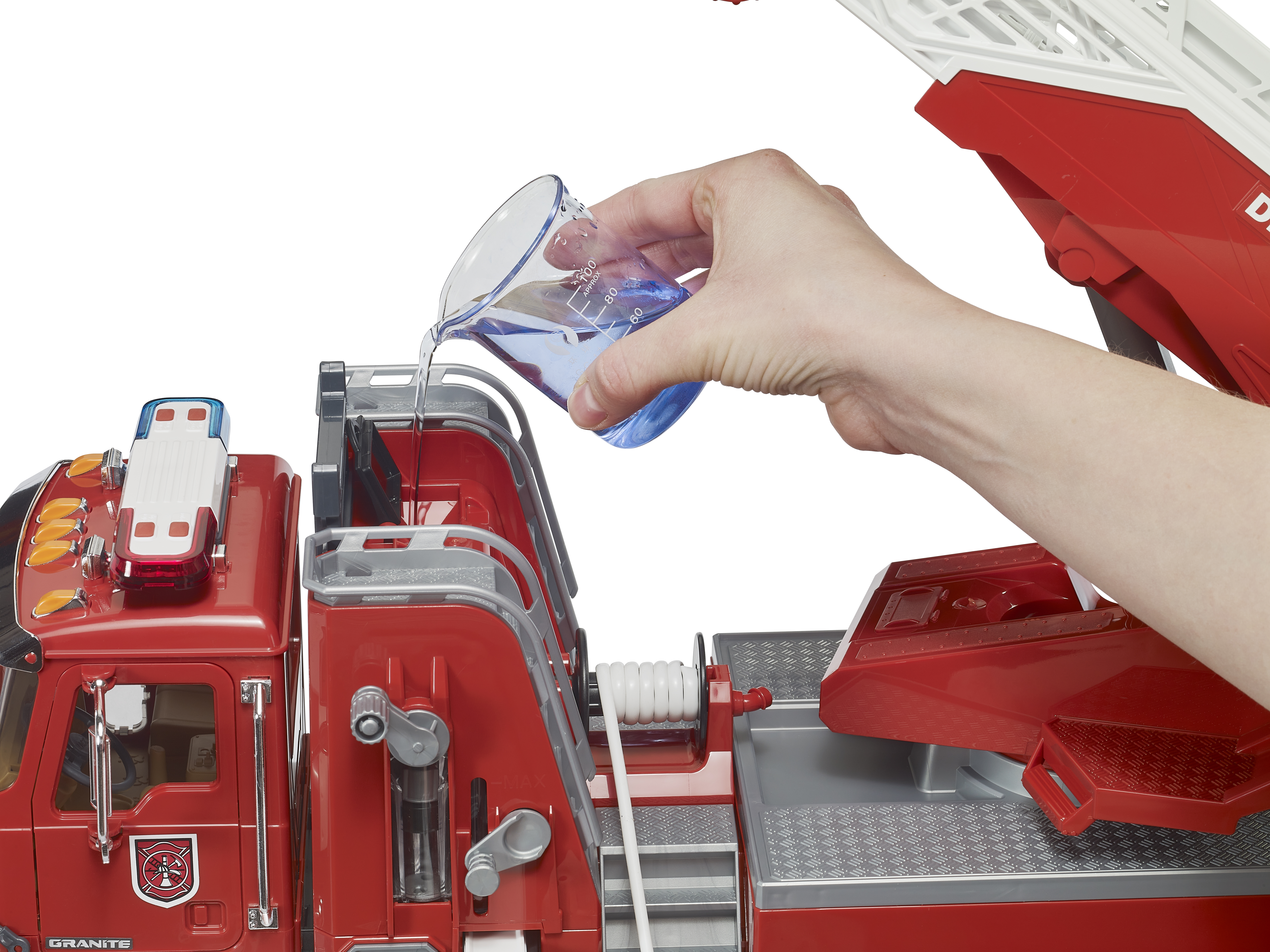 MACK Granite fire engine with water pump