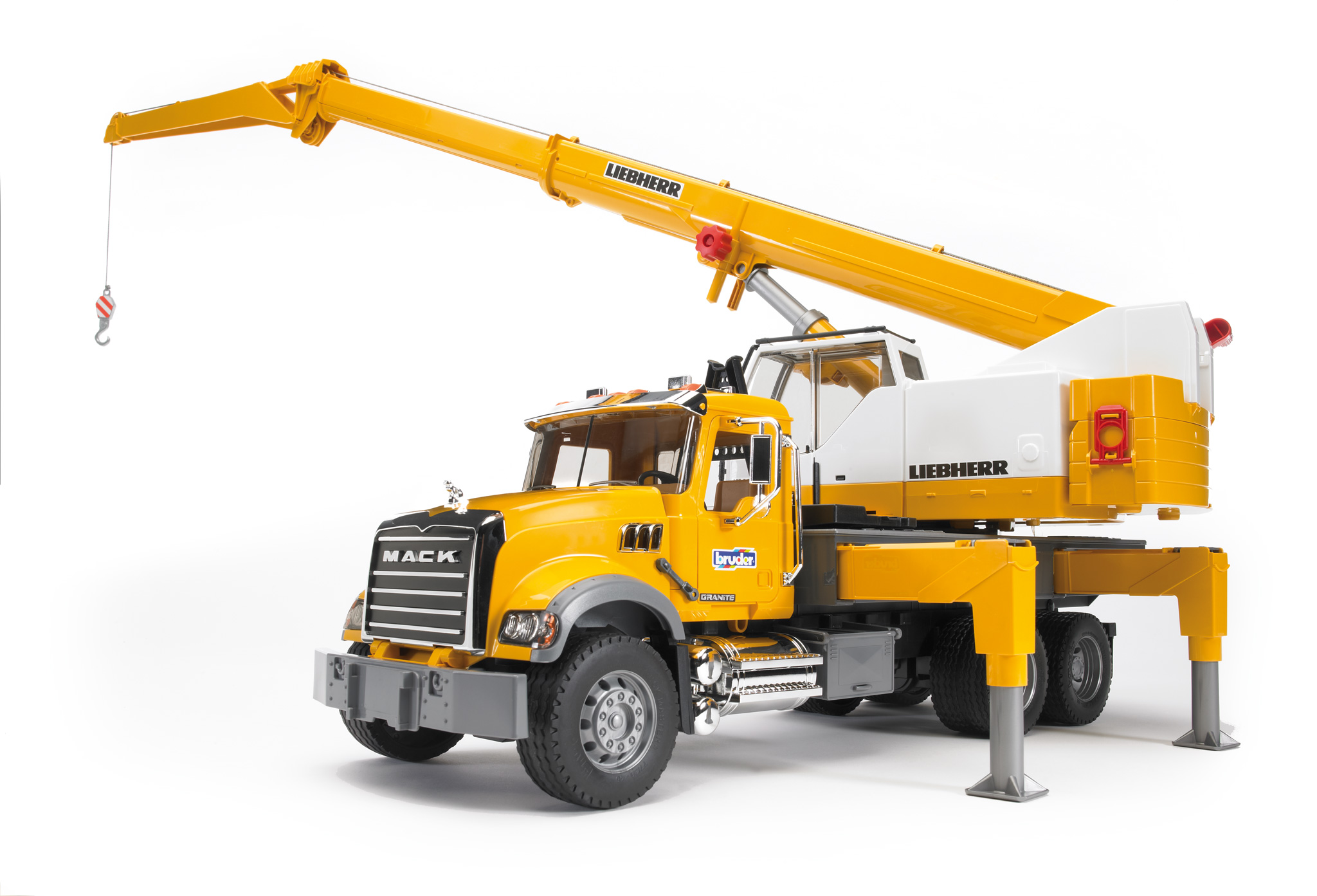 MACK Granite Liebherr Kran-LKW MACK Granite Liebherr Kran-LKW