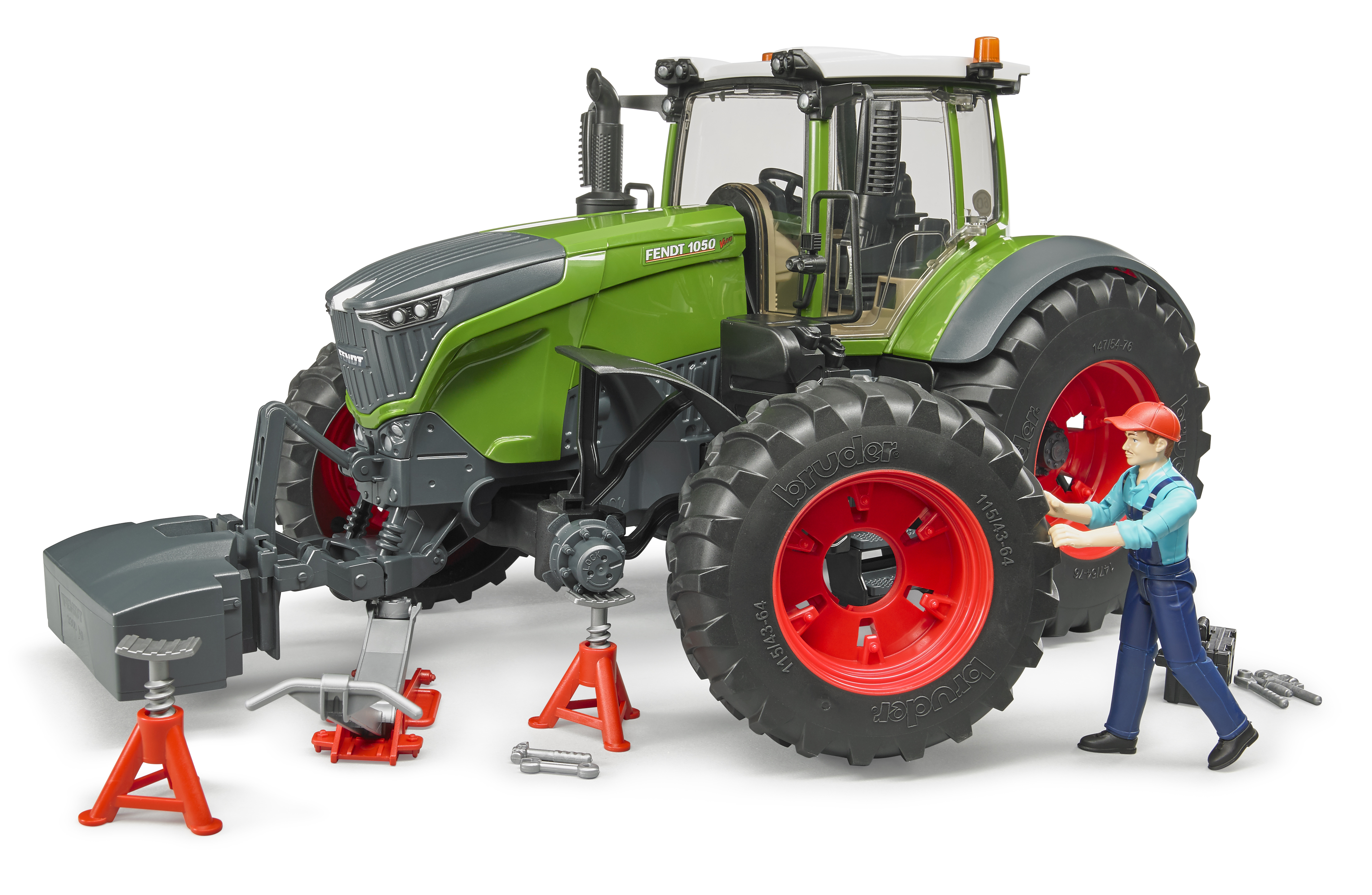 Fendt 1050 Vario mit Mechaniker und Werkstattausstattung Fendt 1050 Vario mit Mechaniker und Werkstattausstattung