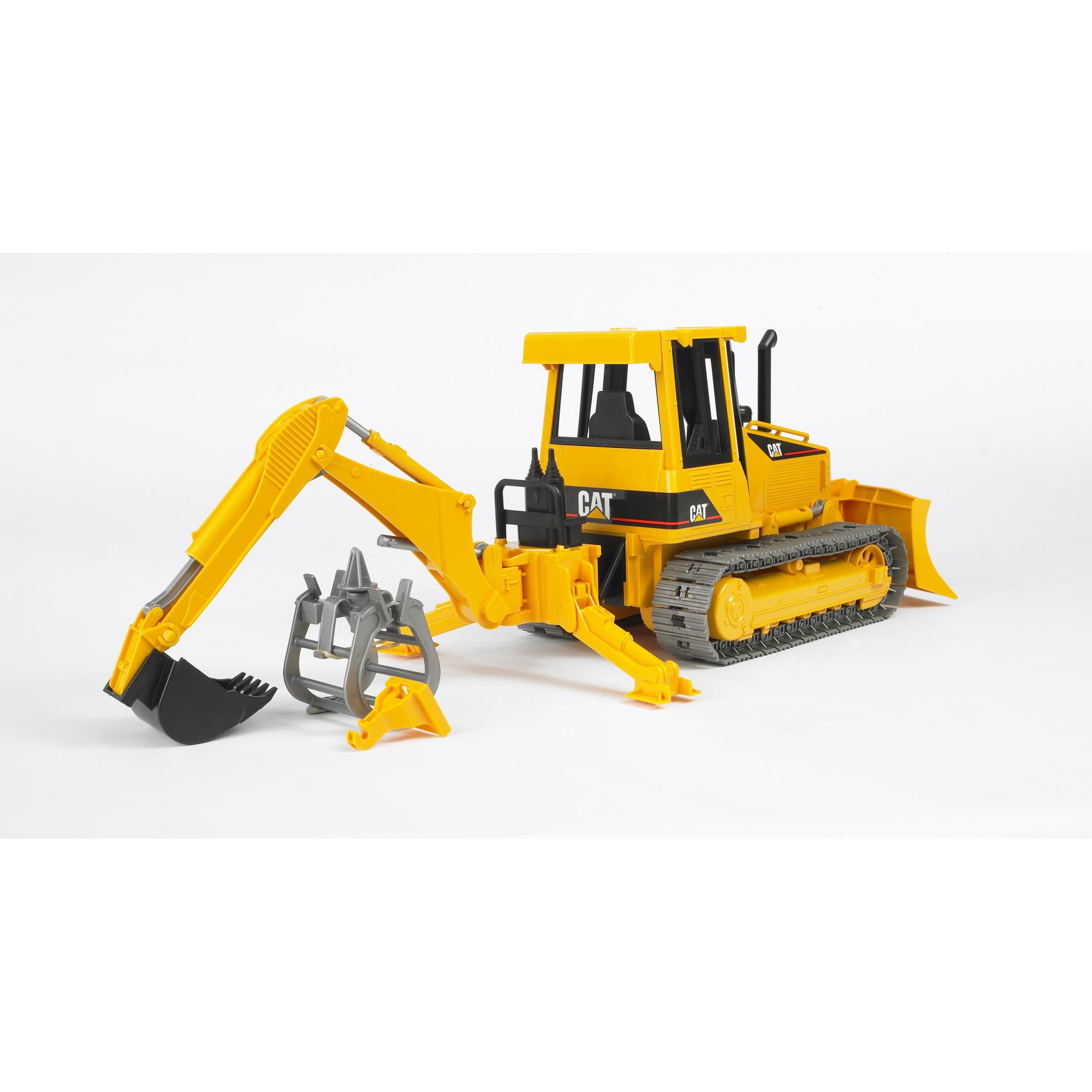 Heckbagger mit Greifer
