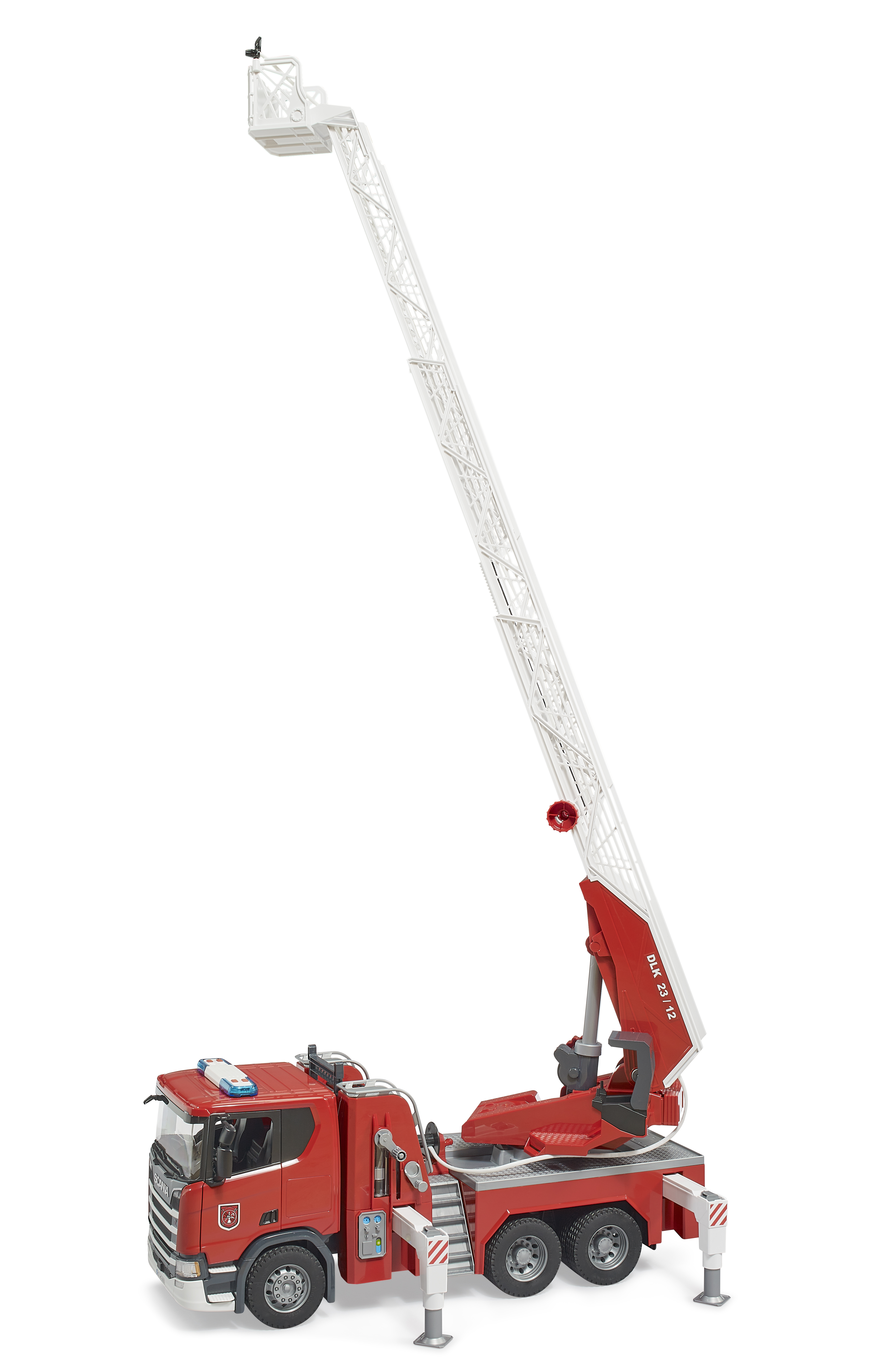 Scania Super 560R Fire engine with ladder, waterpump and Light & Sound Module