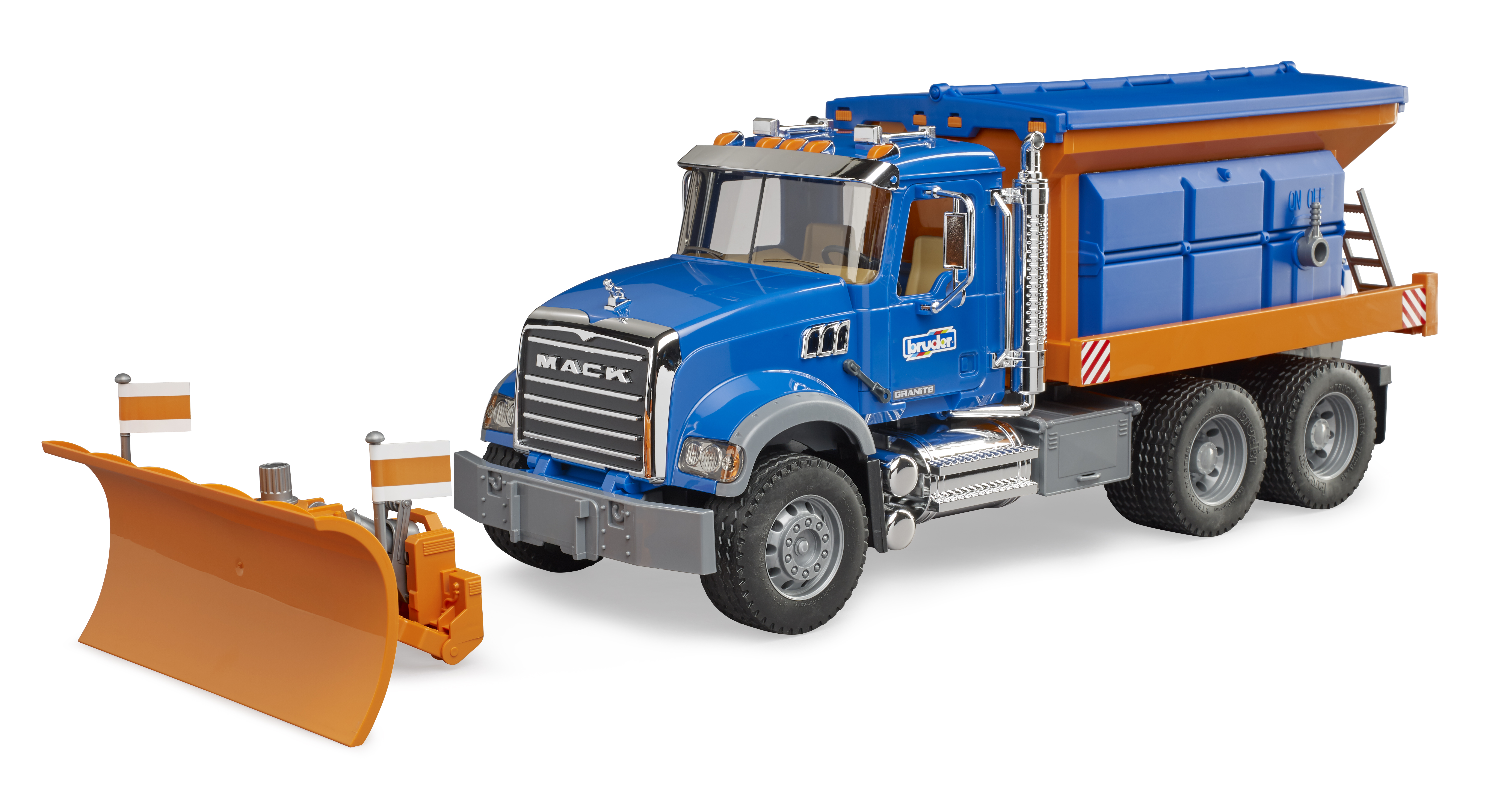 MACK Granite Winterdienst mit Räumschild