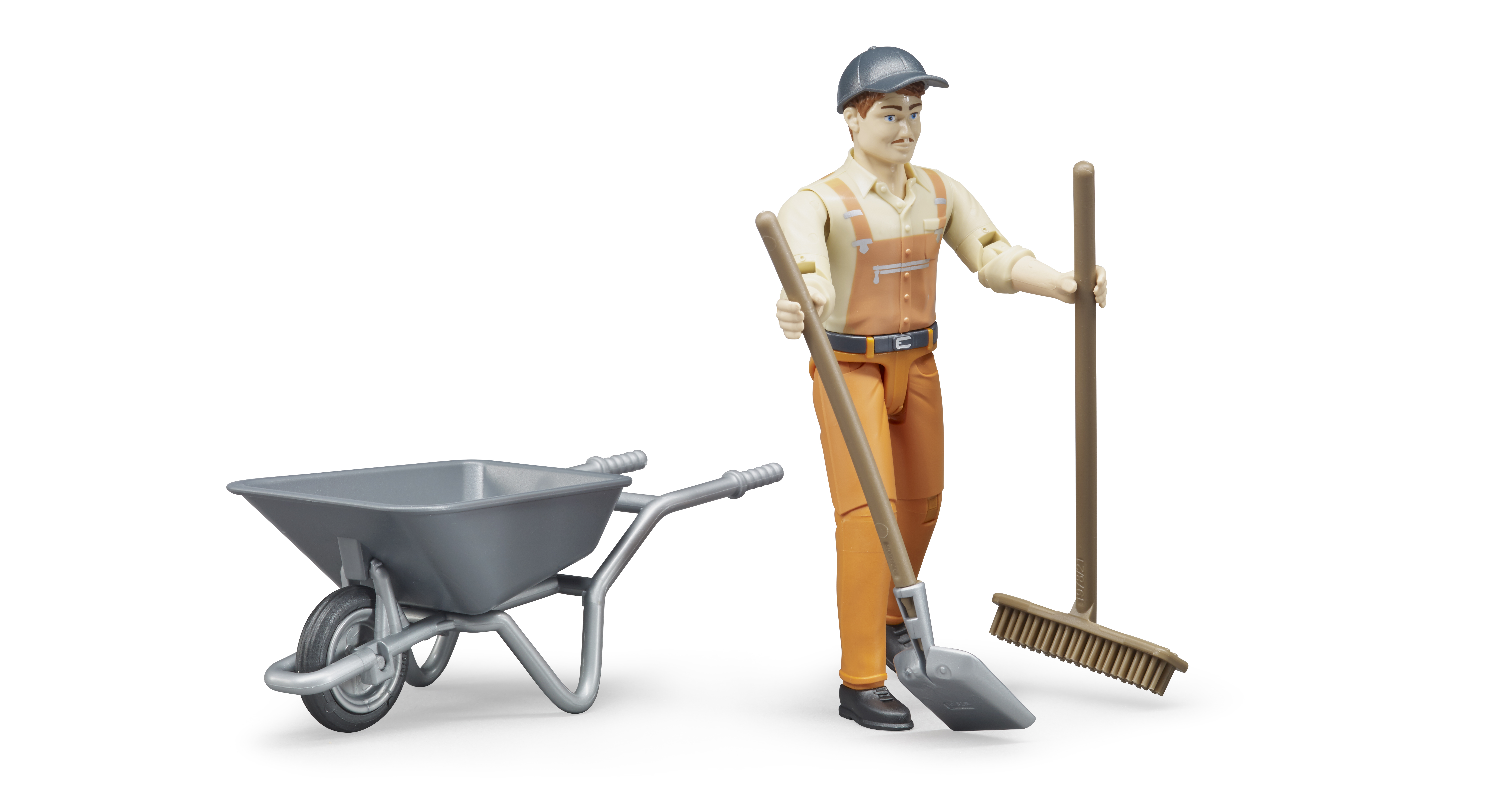 Set de figura de trabajador municipal