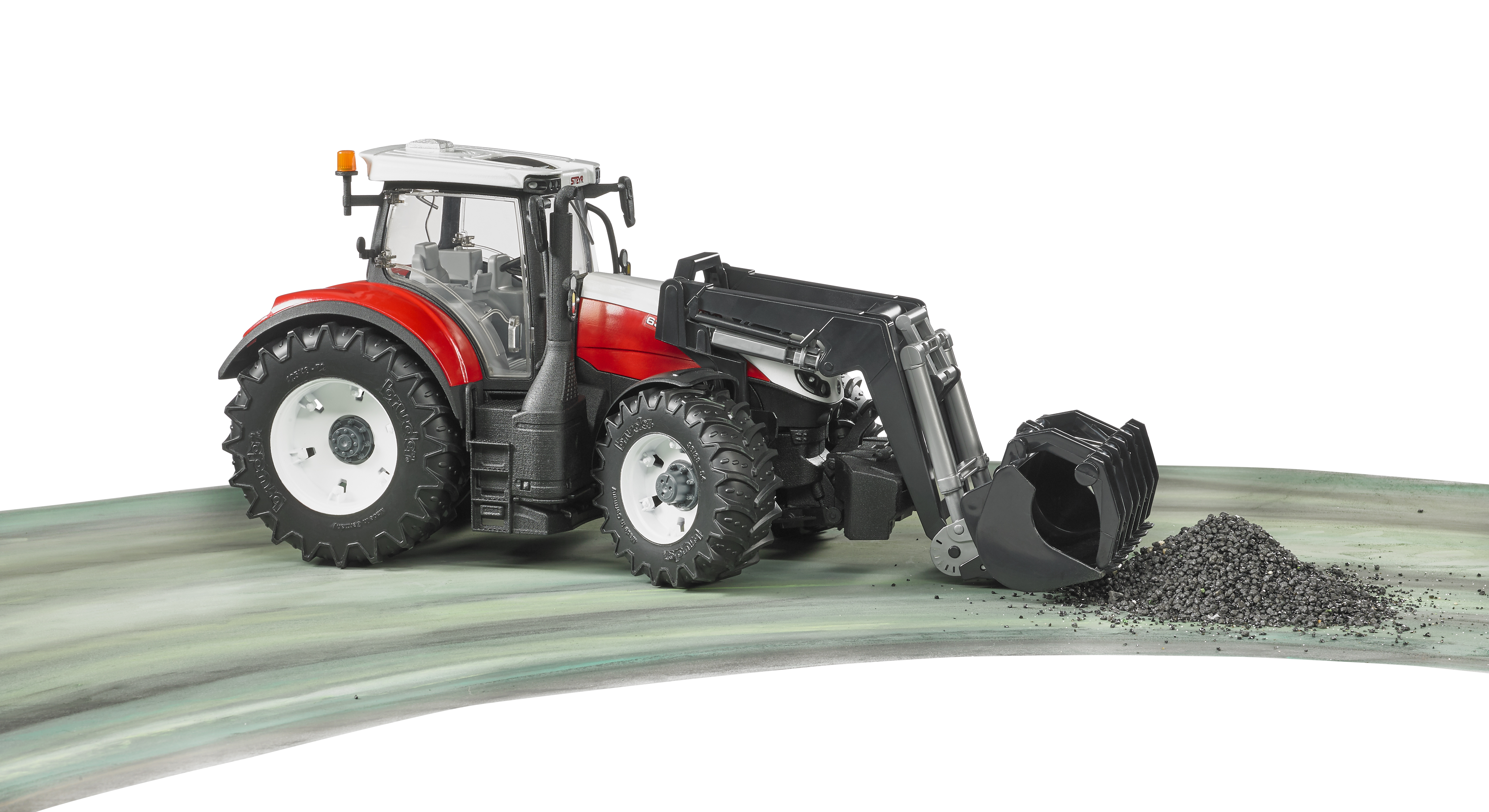 Steyr 6300 Terrus CVT with front loader Steyr 6300 Terrus CVT with front loader