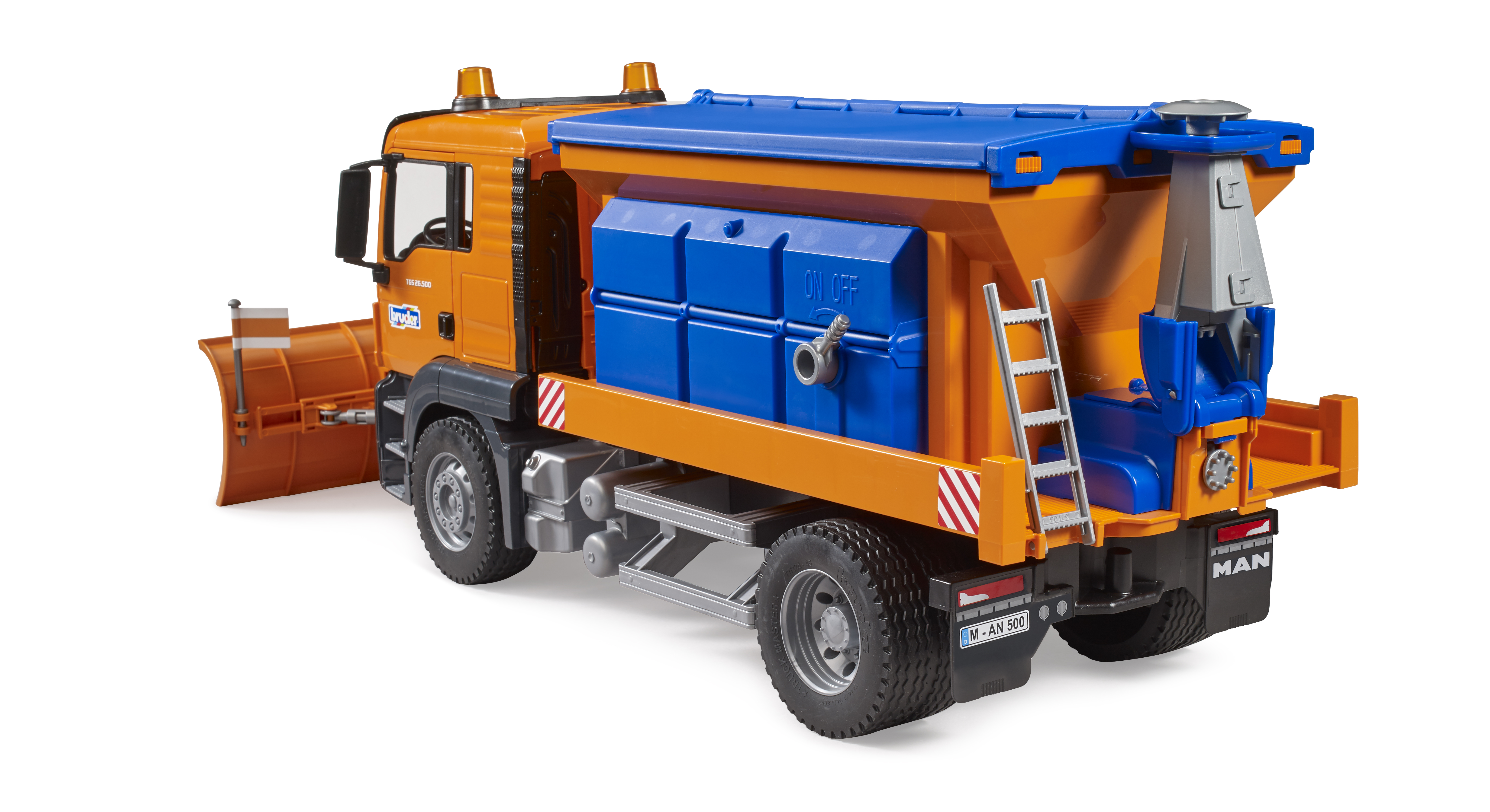 Camion spargisale MAN TGS con pala spazzaneve Camion spargisale MAN TGS con pala spazzaneve