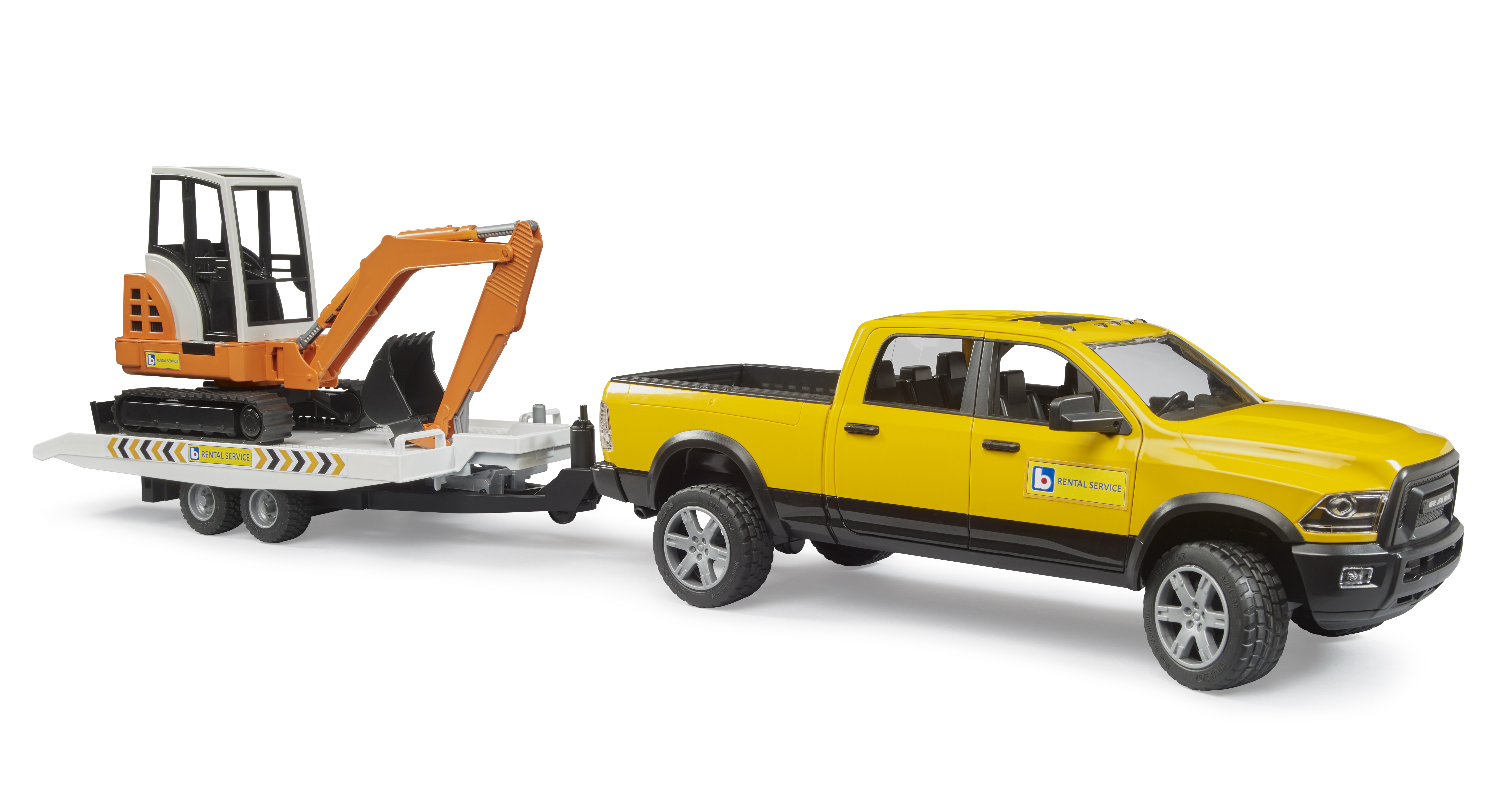 RAM Rental Service with Mini Excavator