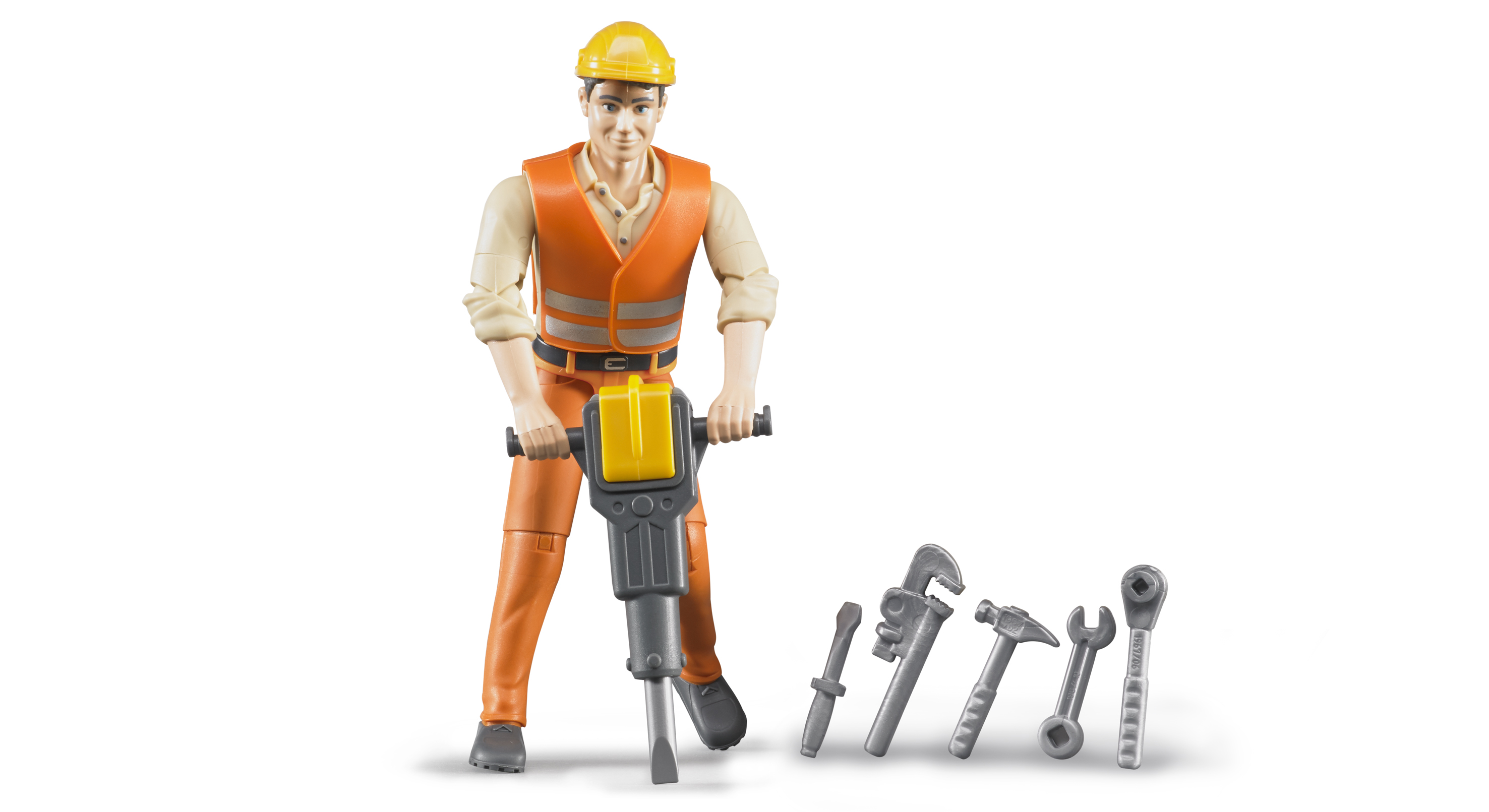 60020 Ouvrier de chantier avec accessoires