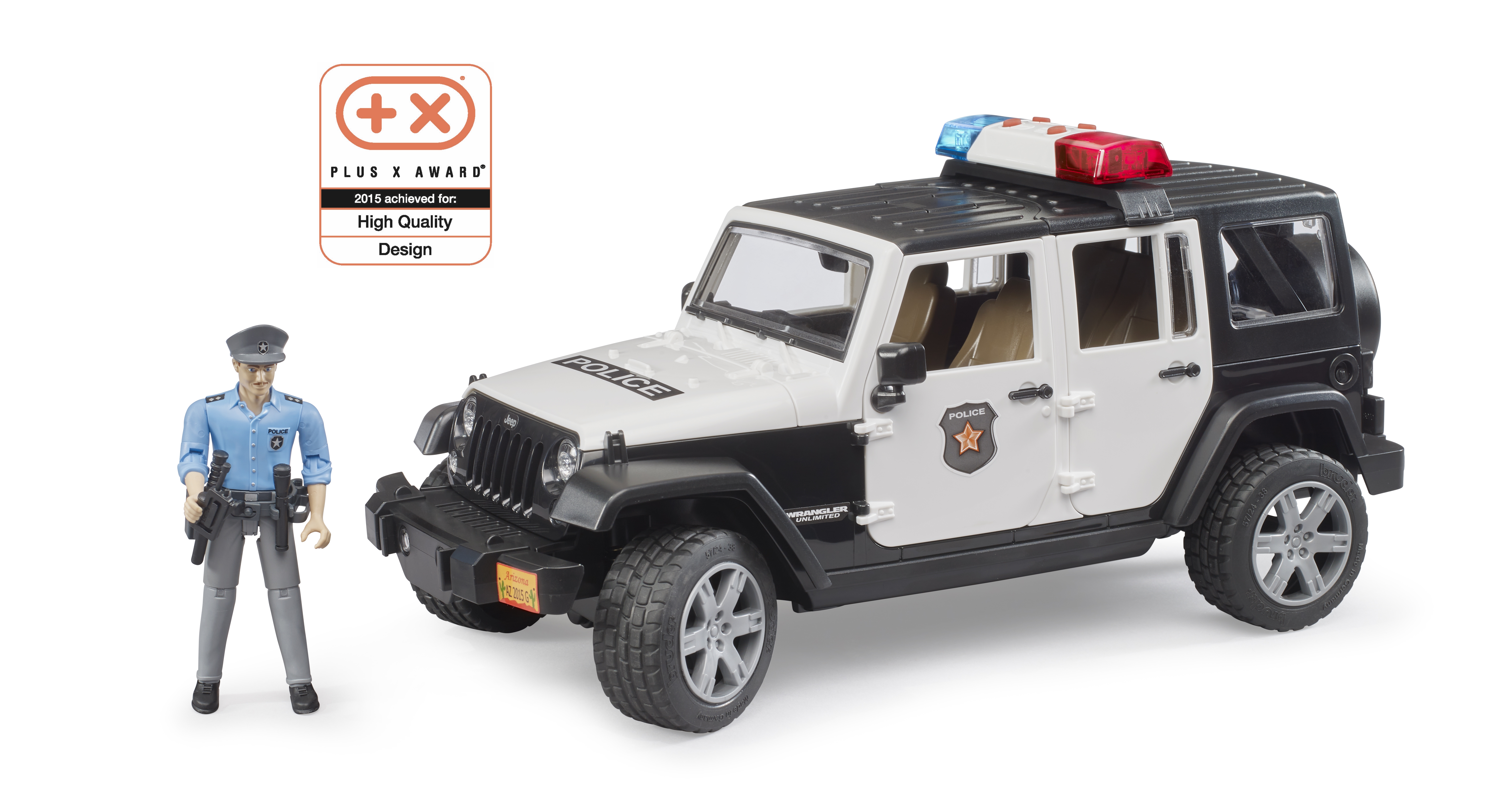 Jeep Wrangler Unlimited Rubicon Polizei Fahrzeug mit Polizist und Ausstattung Jeep Wrangler Unlimited Rubicon Polizei Fahrzeug mit Polizist und Ausstattung