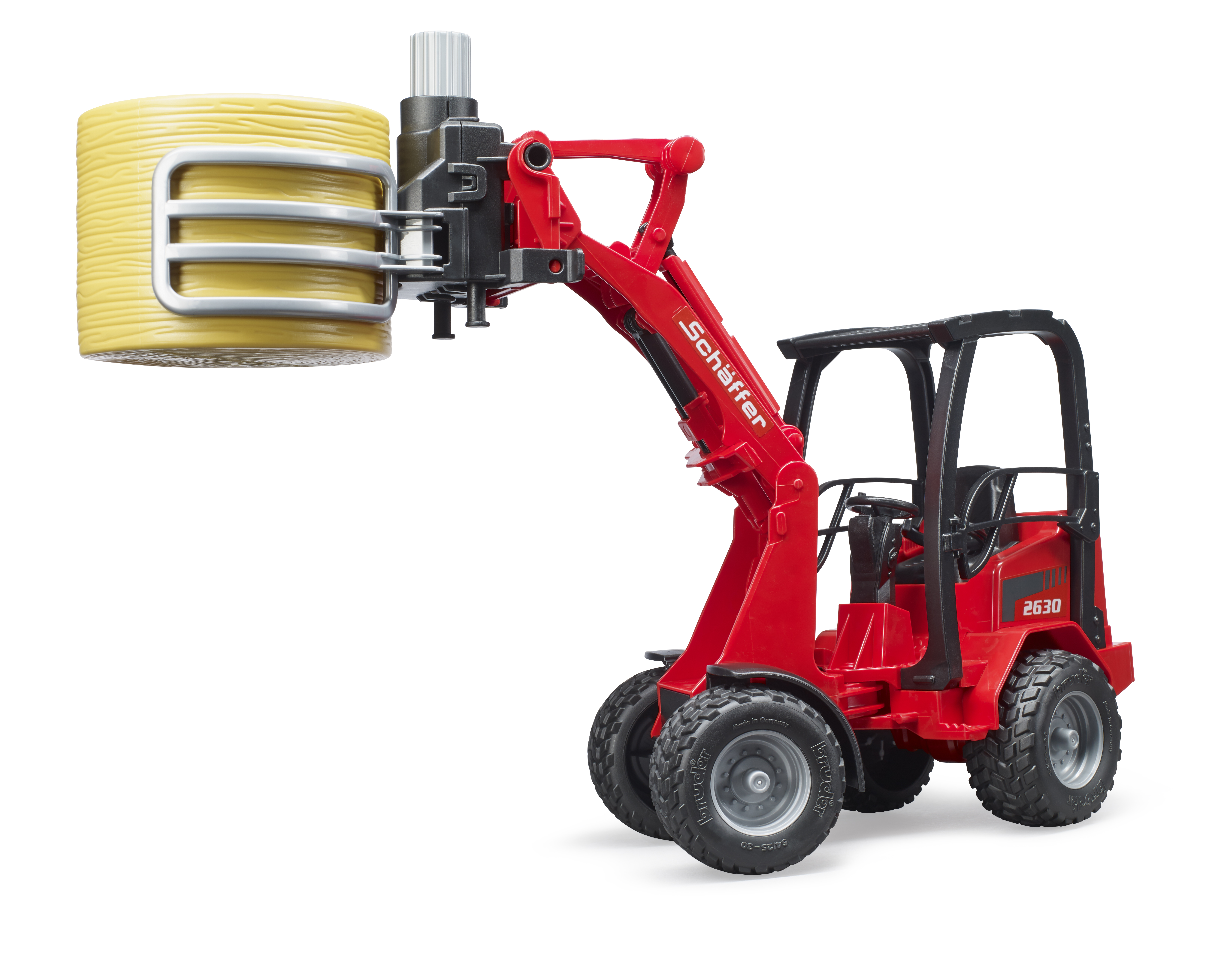 Schaffer Hoflader 2630 con forca per balle e 1 bal Schaffer Hoflader 2630 con forca per balle e 1 bal