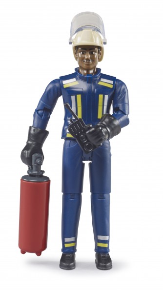 bworld Fireman, medium skin, with accessories