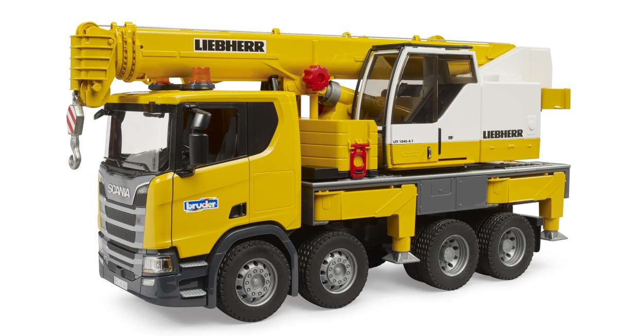 Scania Super 560R Liebherr crane truck with Light and Sound Module ...