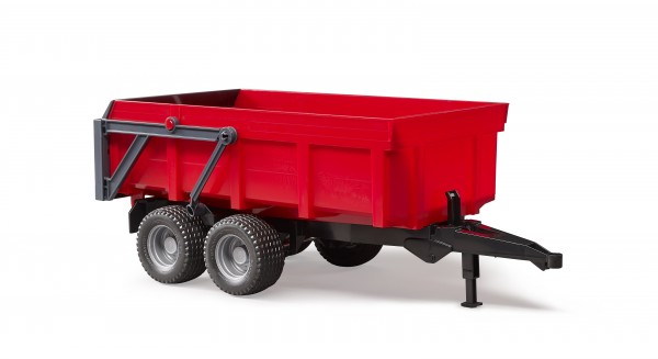 Tipping trailer with automatic tailgate