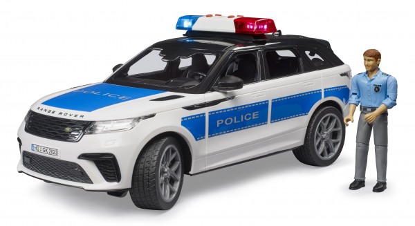 Range Rover Velar Police vehicle with police officer