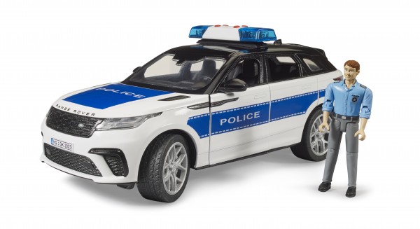 Range Rover Velar Police vehicle with police officer