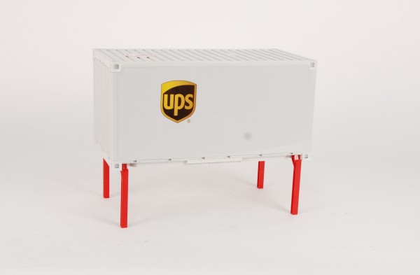 Contenedor de plataforma intercambiable para UPS