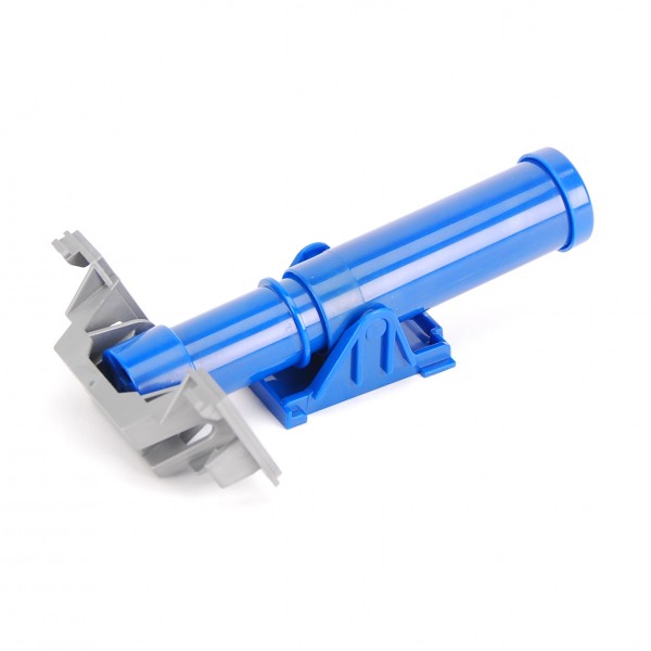 Support cylinder for Halfpipe trough, blue
