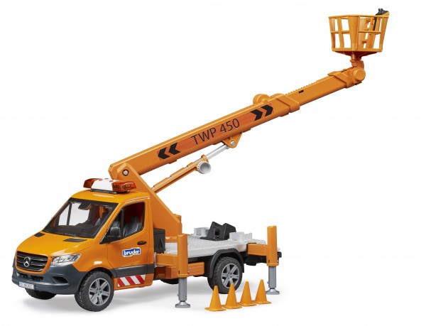 MB Sprinter Arbeitsbühne mit Light + Sound Modul