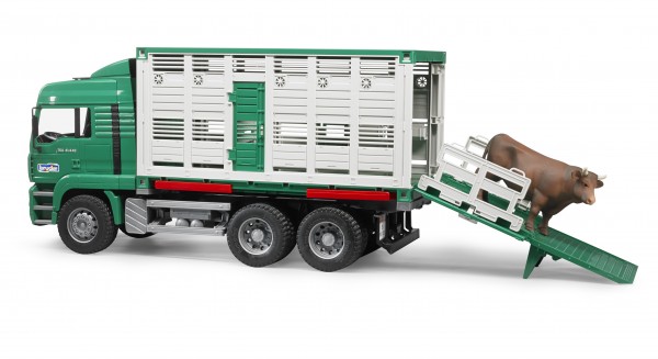 MAN TGA Cattle transportation truck with 1 cattle