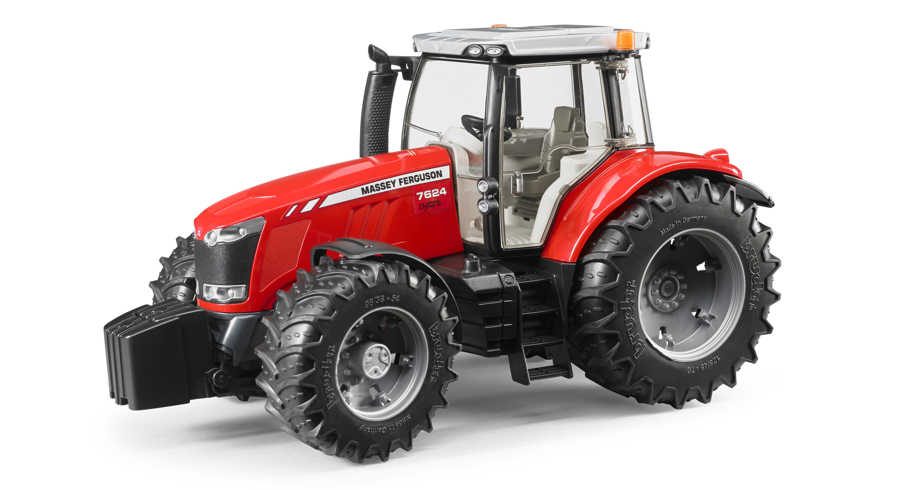 BRUDER 03180 Tracteur STEYR 6300 Terrus CVT Rouge