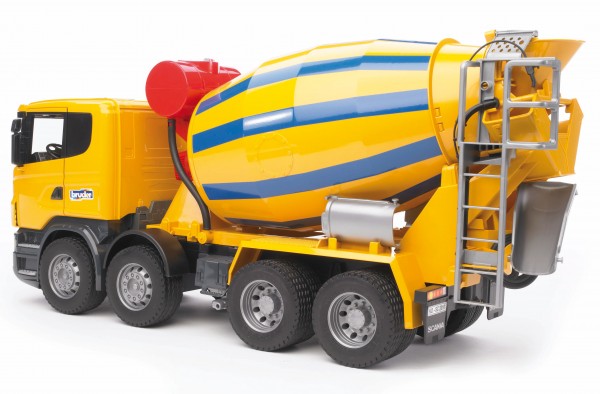 bruder mercedes cement mixer